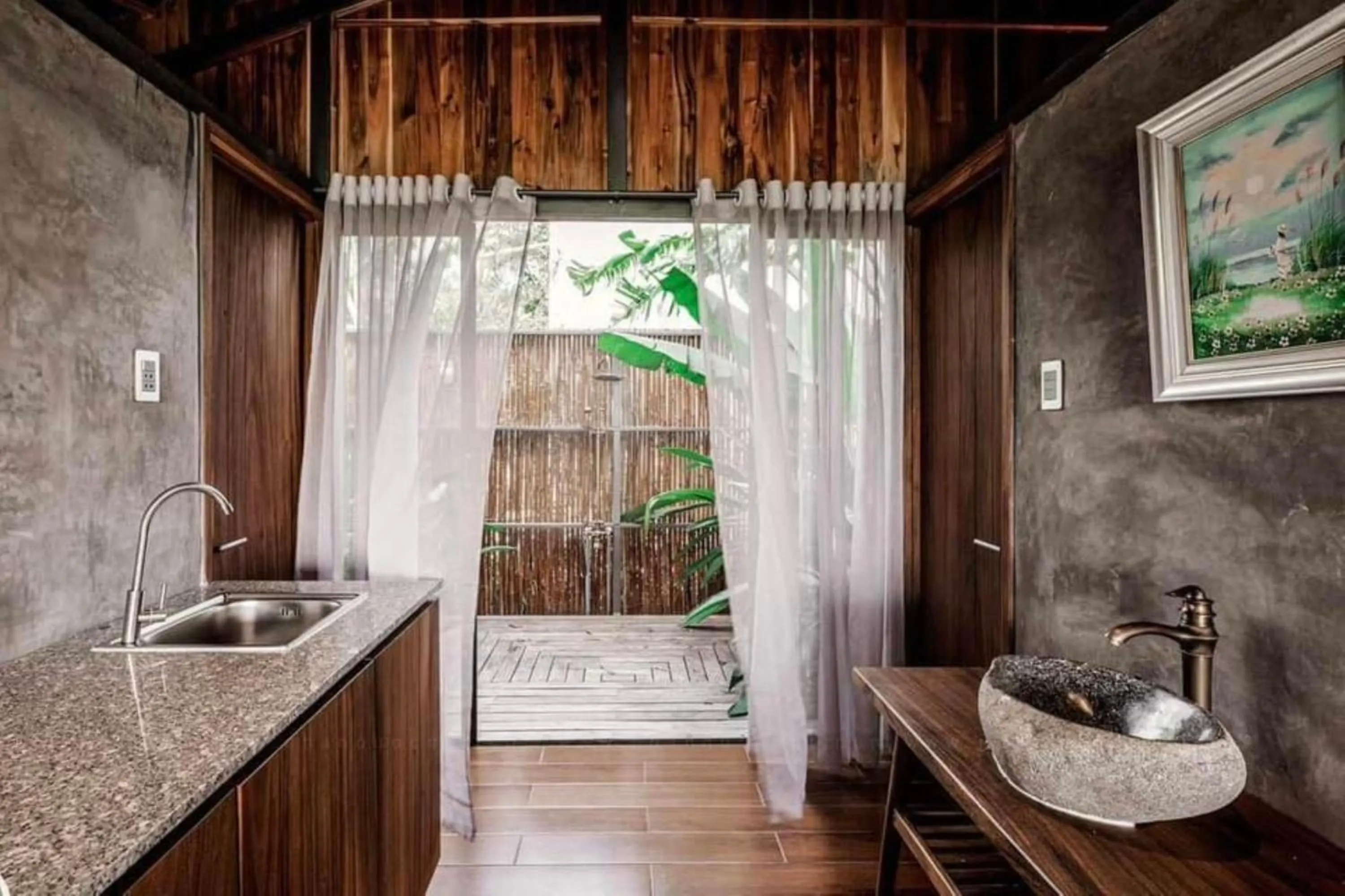 Bathroom in The Ruong Resort