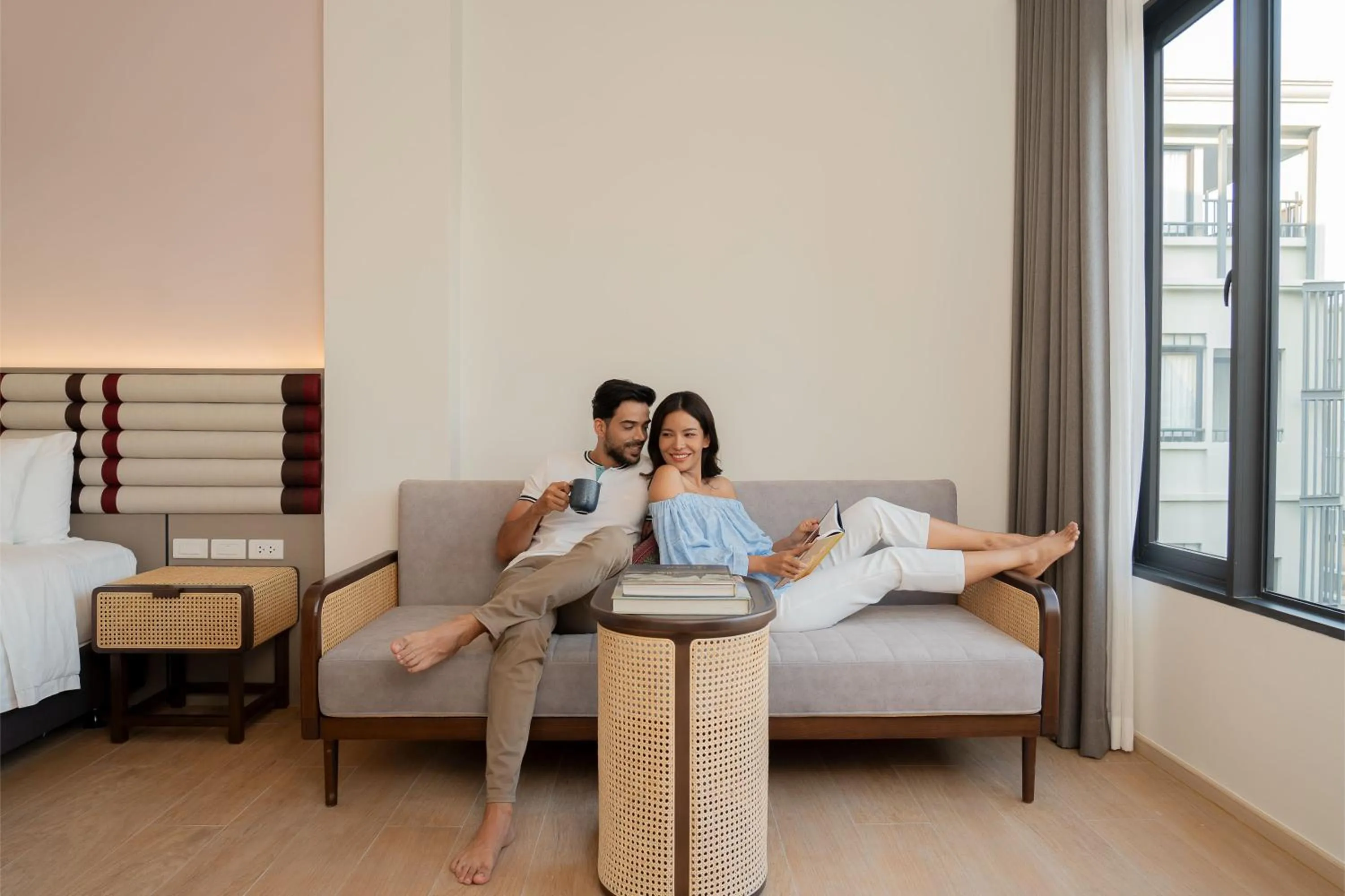 Seating area, Bed in Pranakorn Heritage Hotel