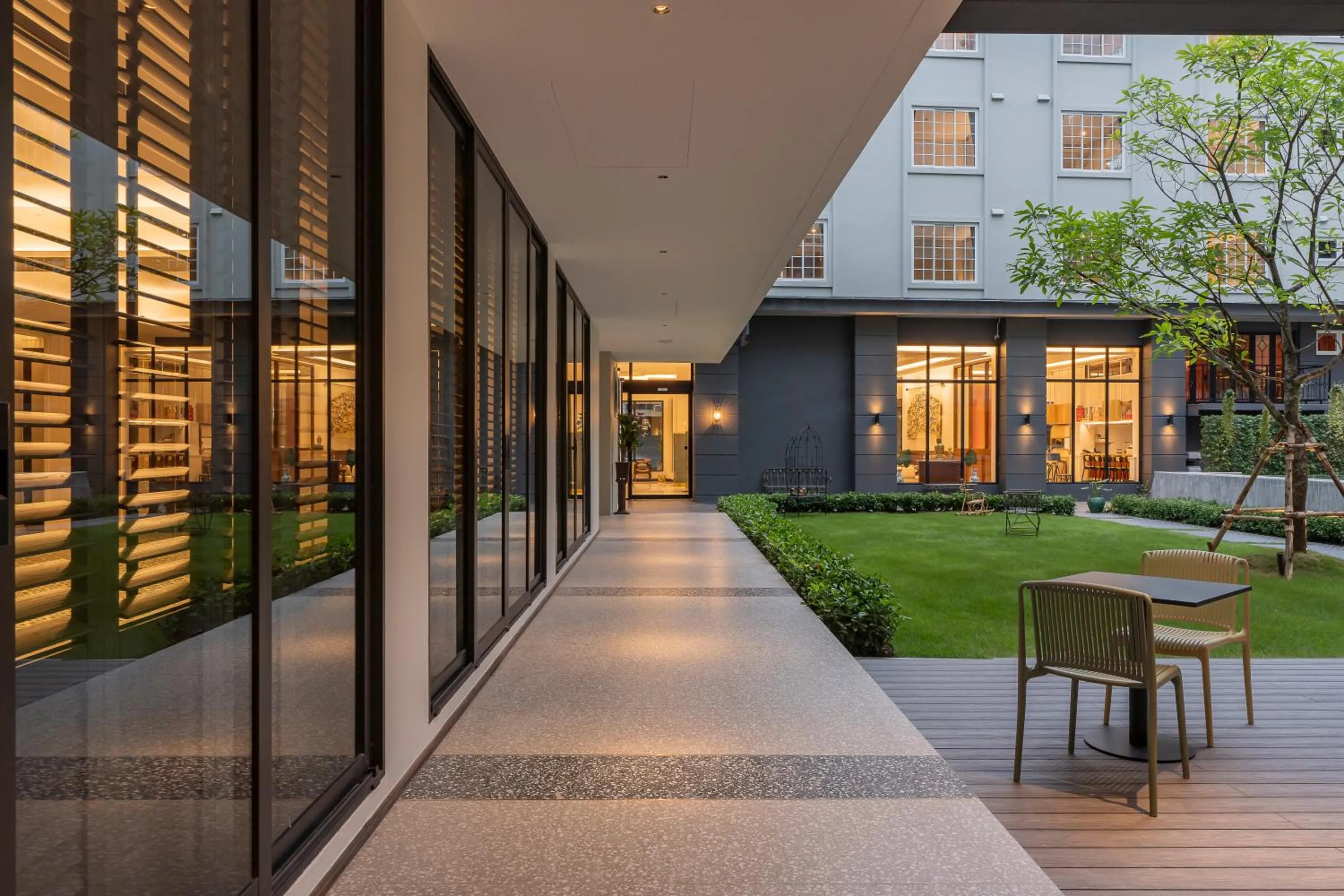 Garden in Pranakorn Heritage Hotel