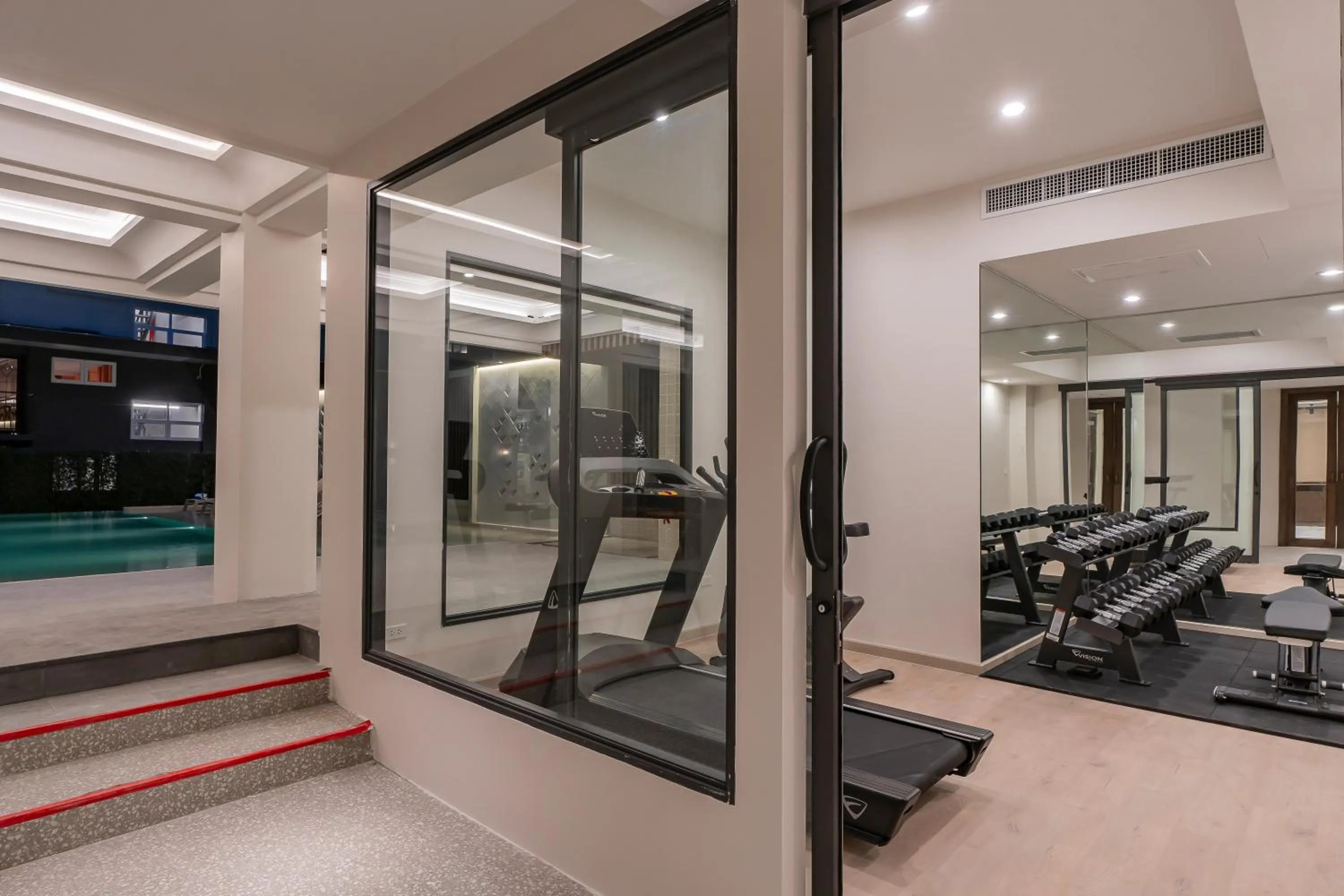 Fitness centre/facilities in Pranakorn Heritage Hotel