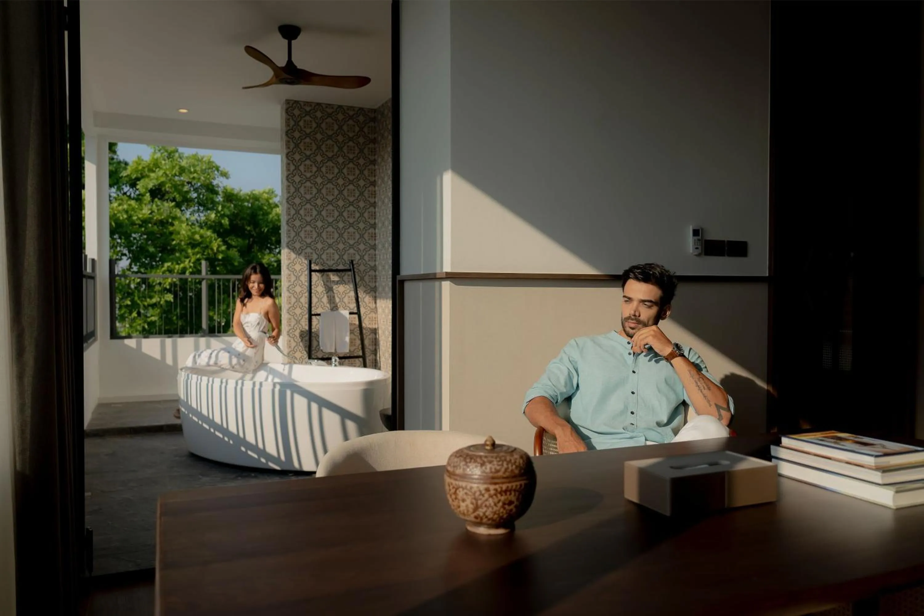 Bath in Pranakorn Heritage Hotel