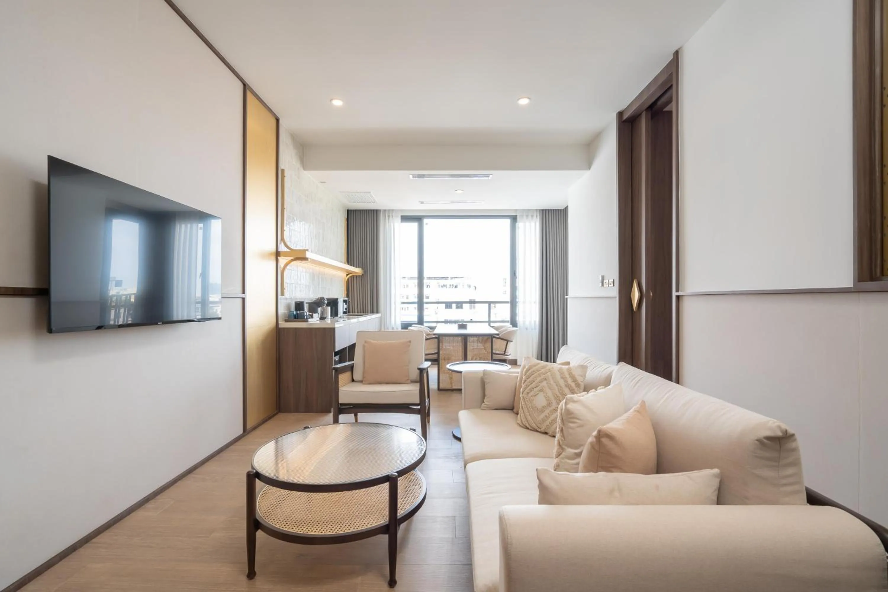 Living room in Pranakorn Heritage Hotel