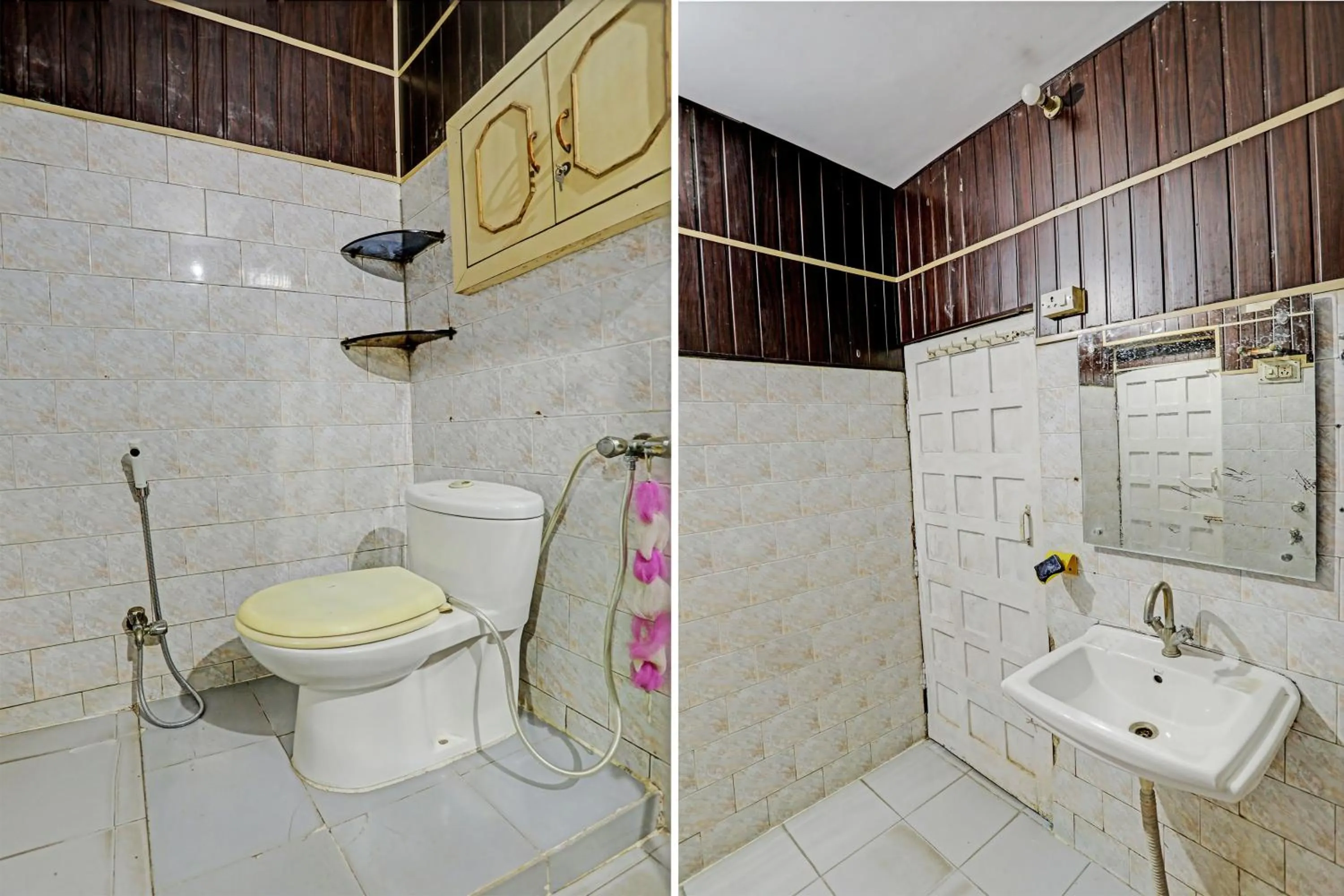 Bathroom in OYO Flagship Rathour Palace