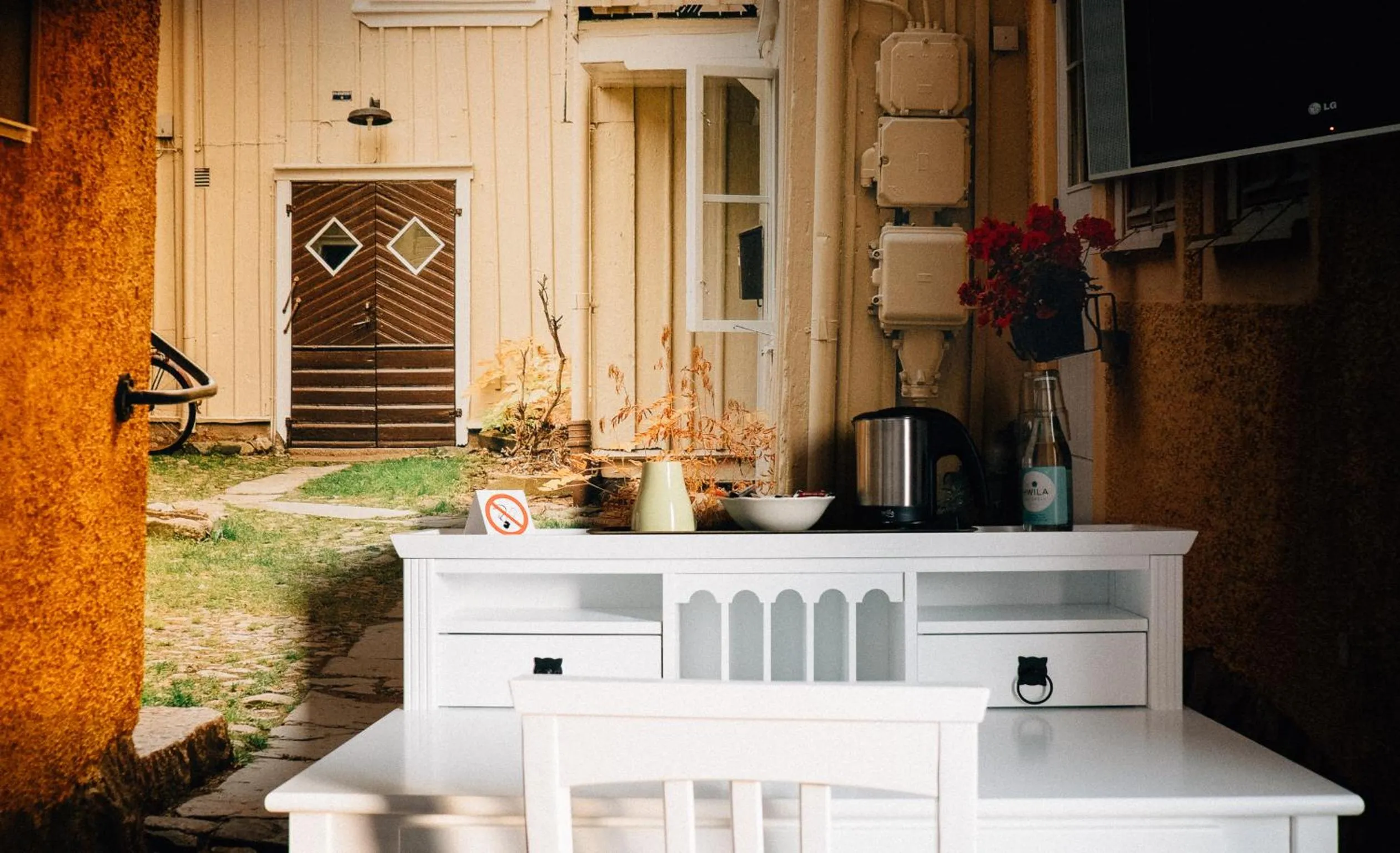 Seating area in Eksjö Stadshotell Annex