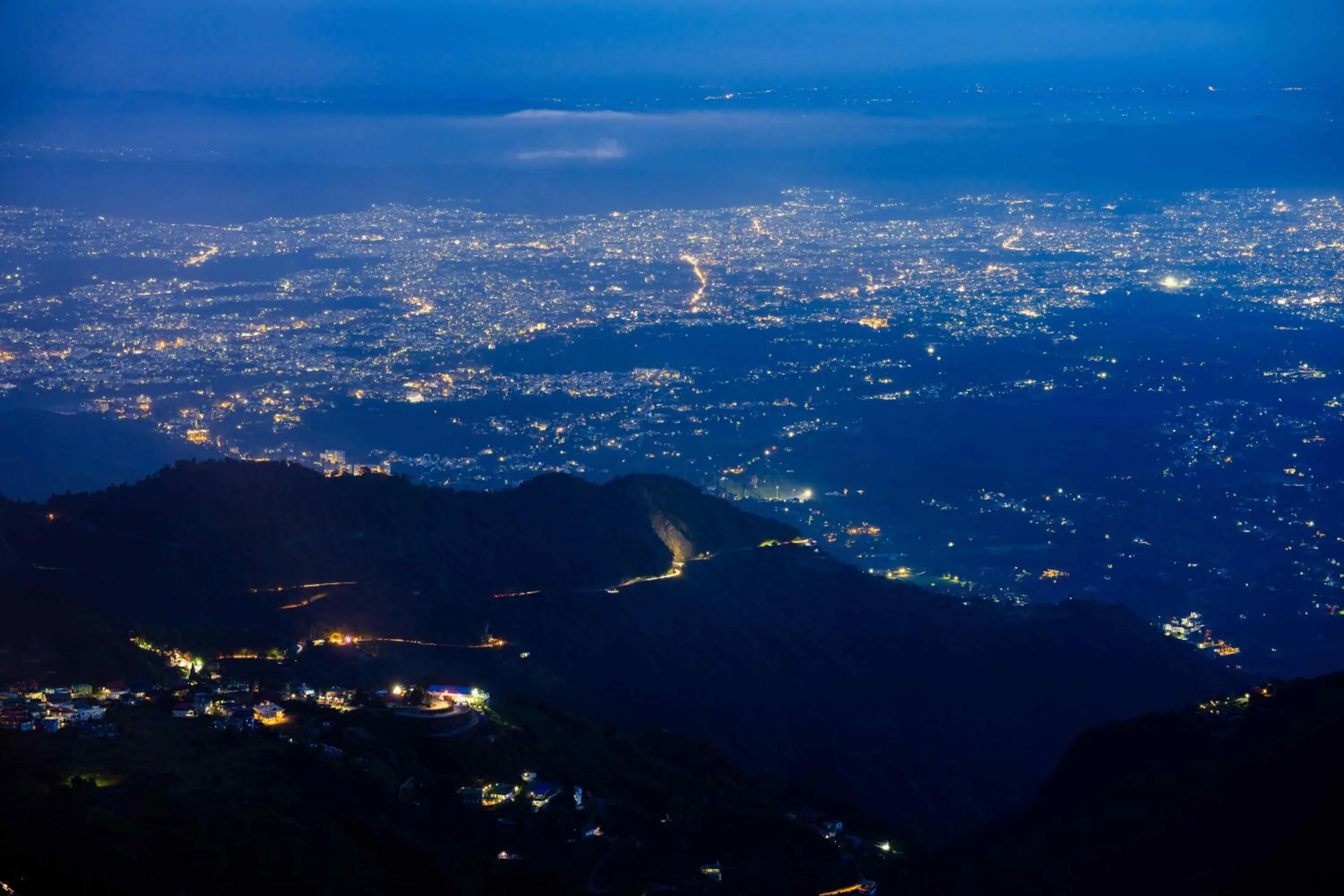 Bird's eye view in Shalom Backpackers Mussoorie
