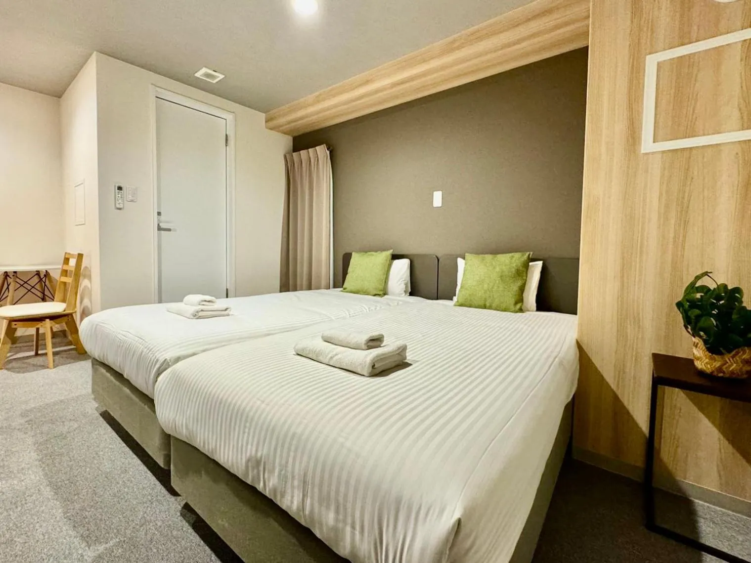 Bed in Y&Y NAMBA HOTEL Osaka