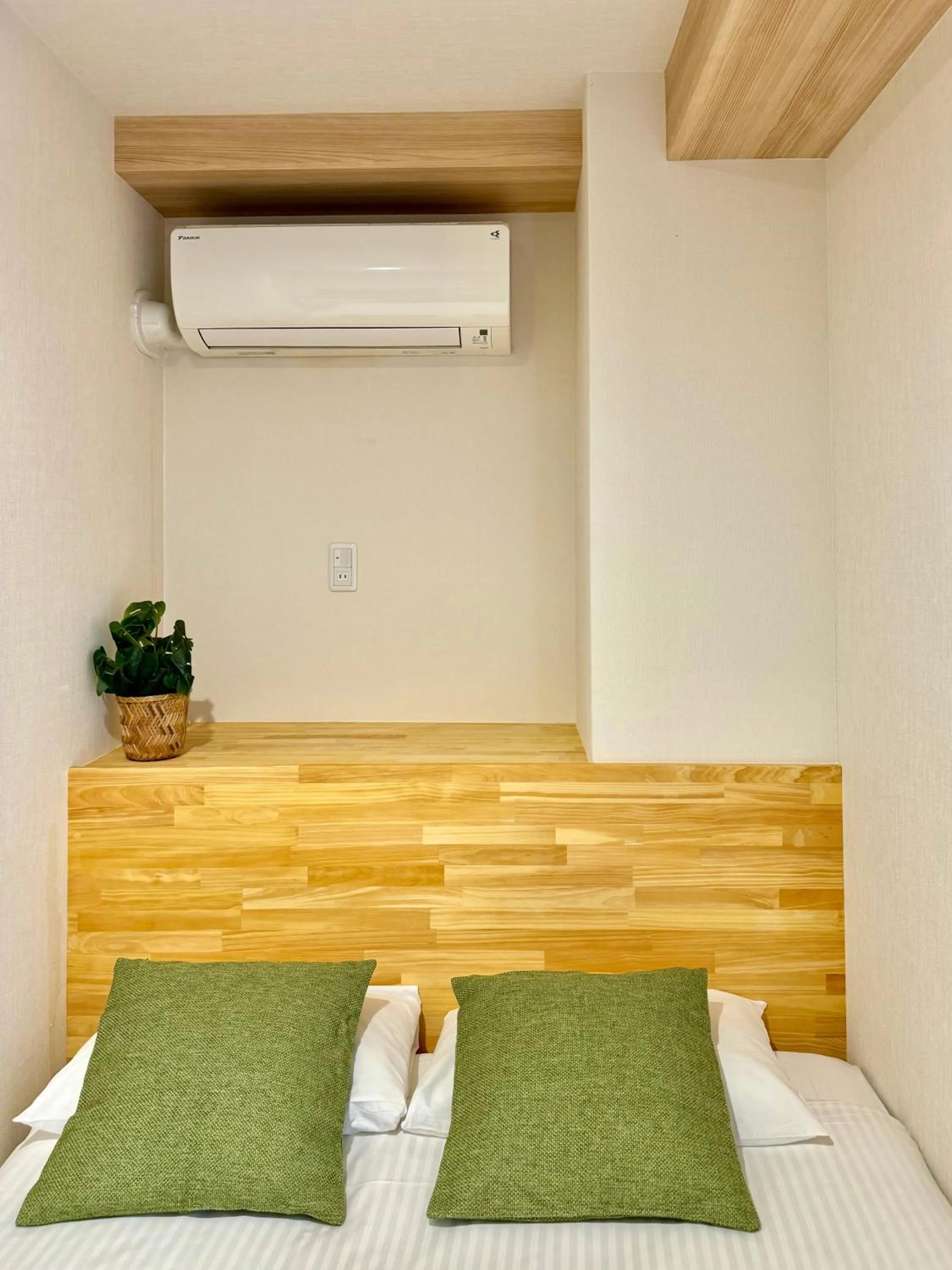 Bed in Y&Y NAMBA HOTEL Osaka