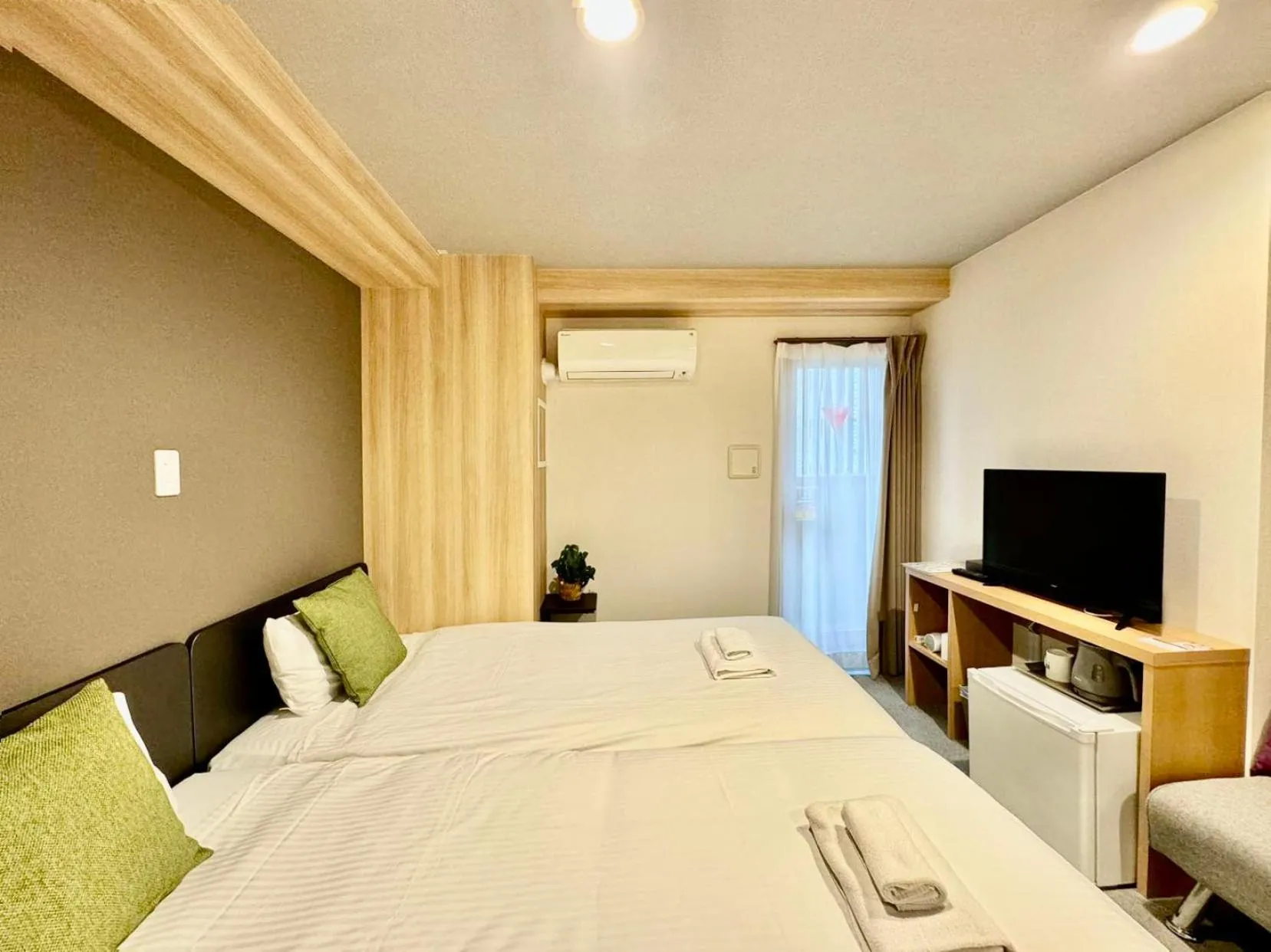 Bed in Y&Y NAMBA HOTEL Osaka