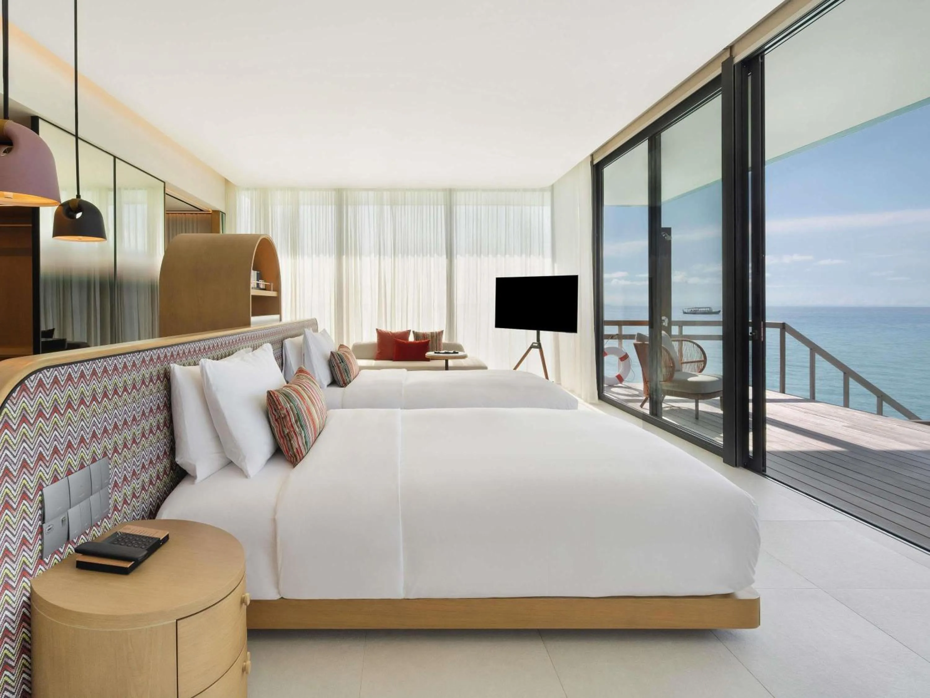 Bedroom, Bed in SO/ Maldives