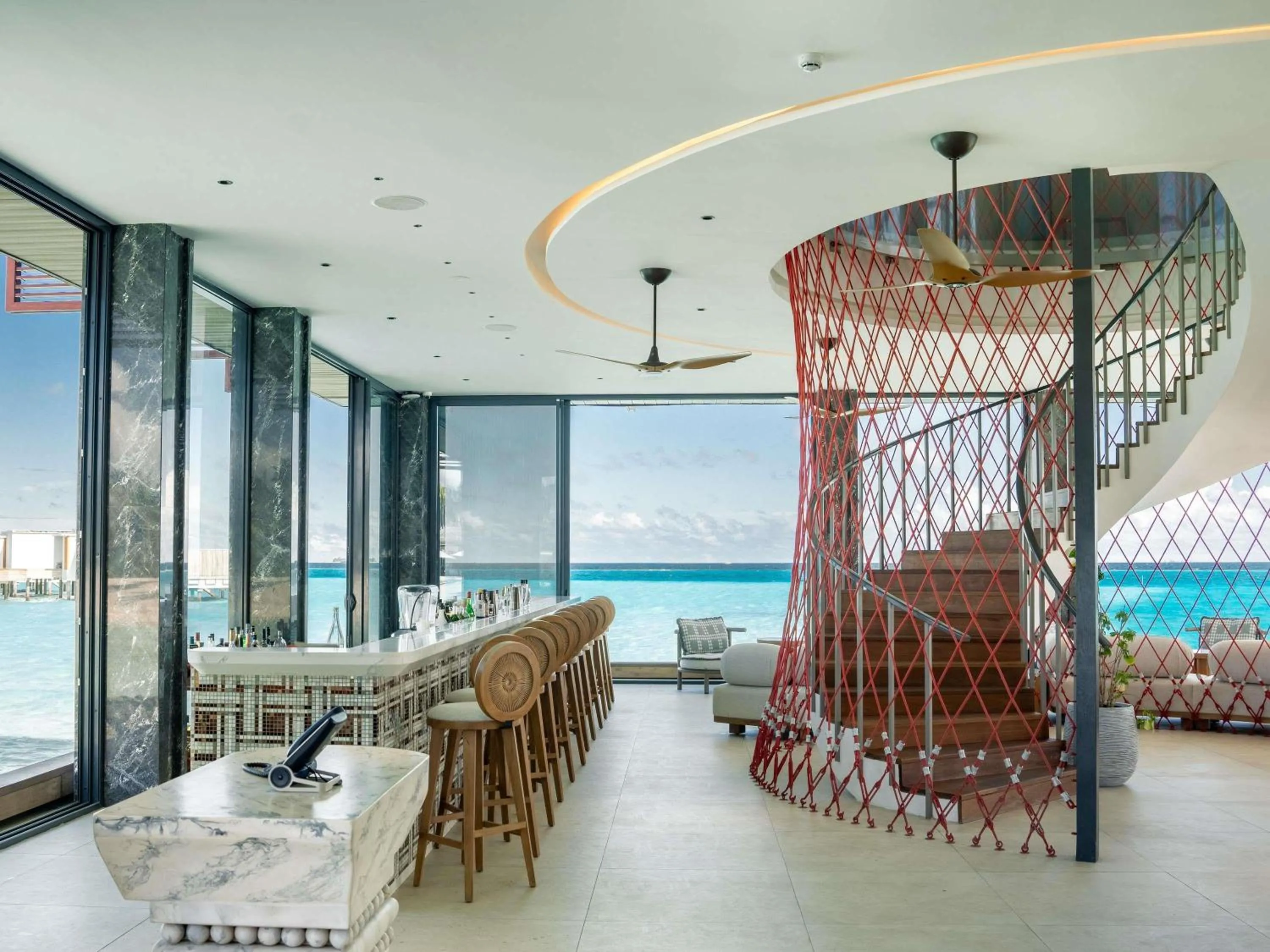 Lounge or bar in SO/ Maldives