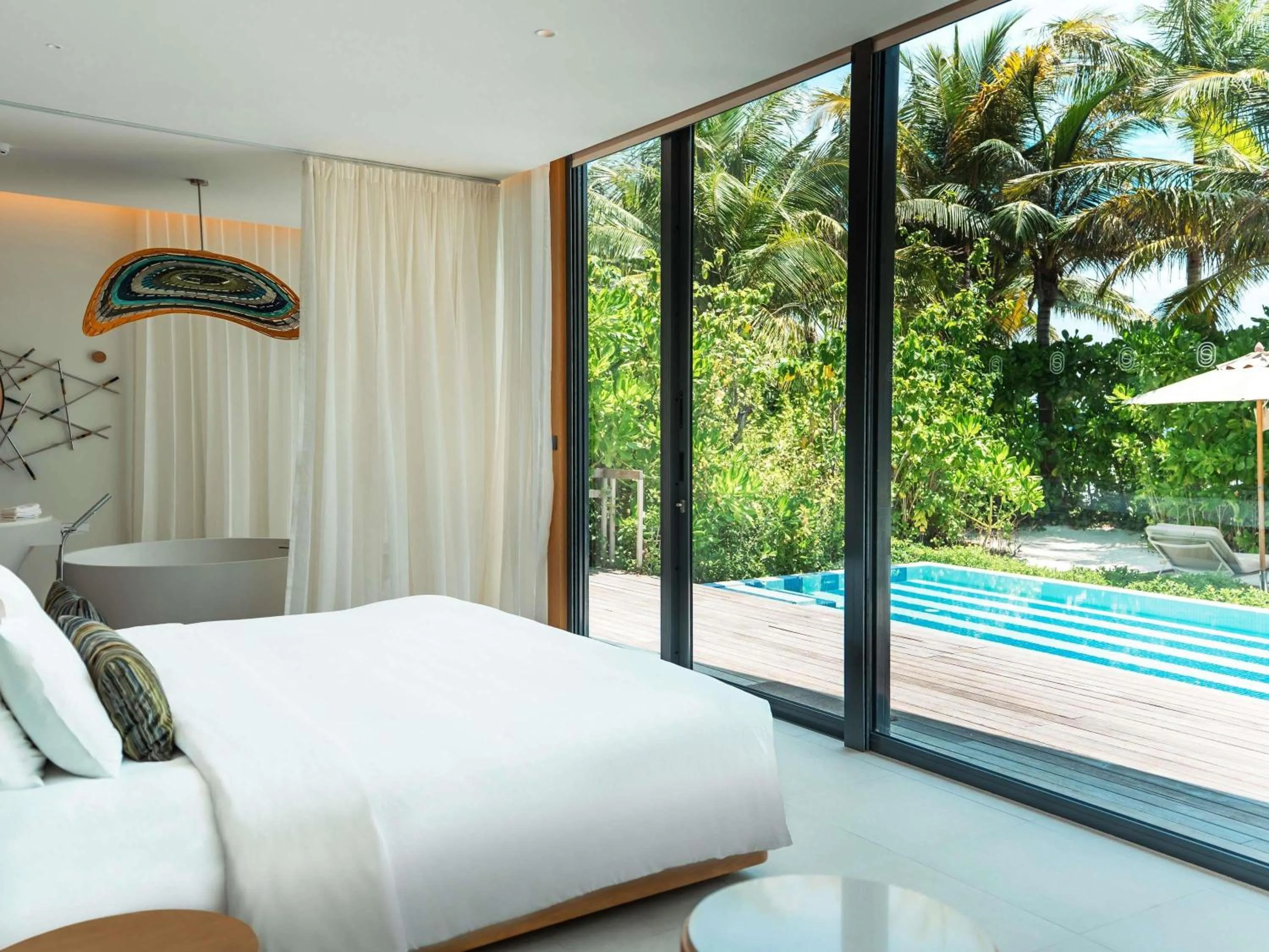 Bedroom in SO/ Maldives