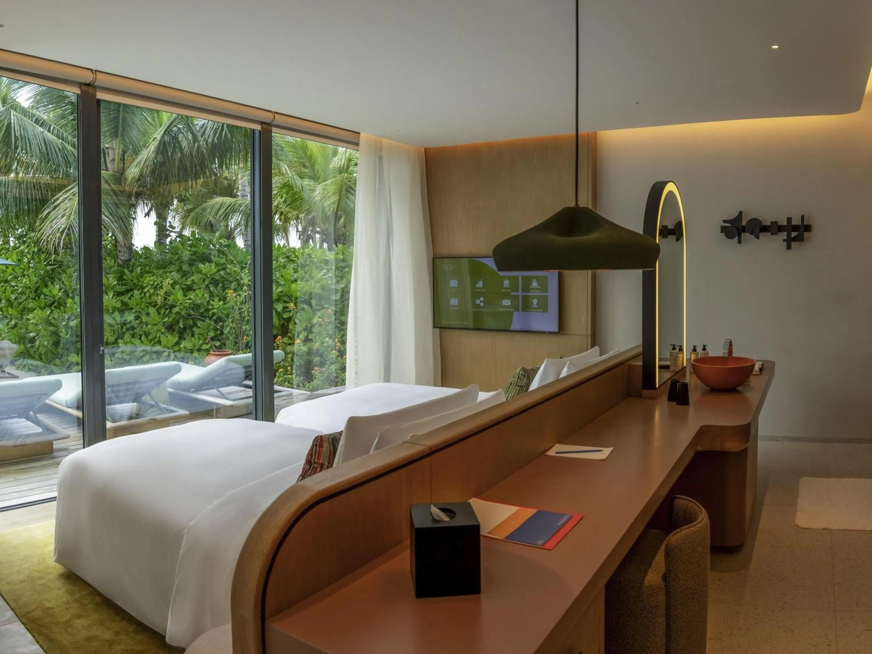 Bedroom, Bed in SO/ Maldives