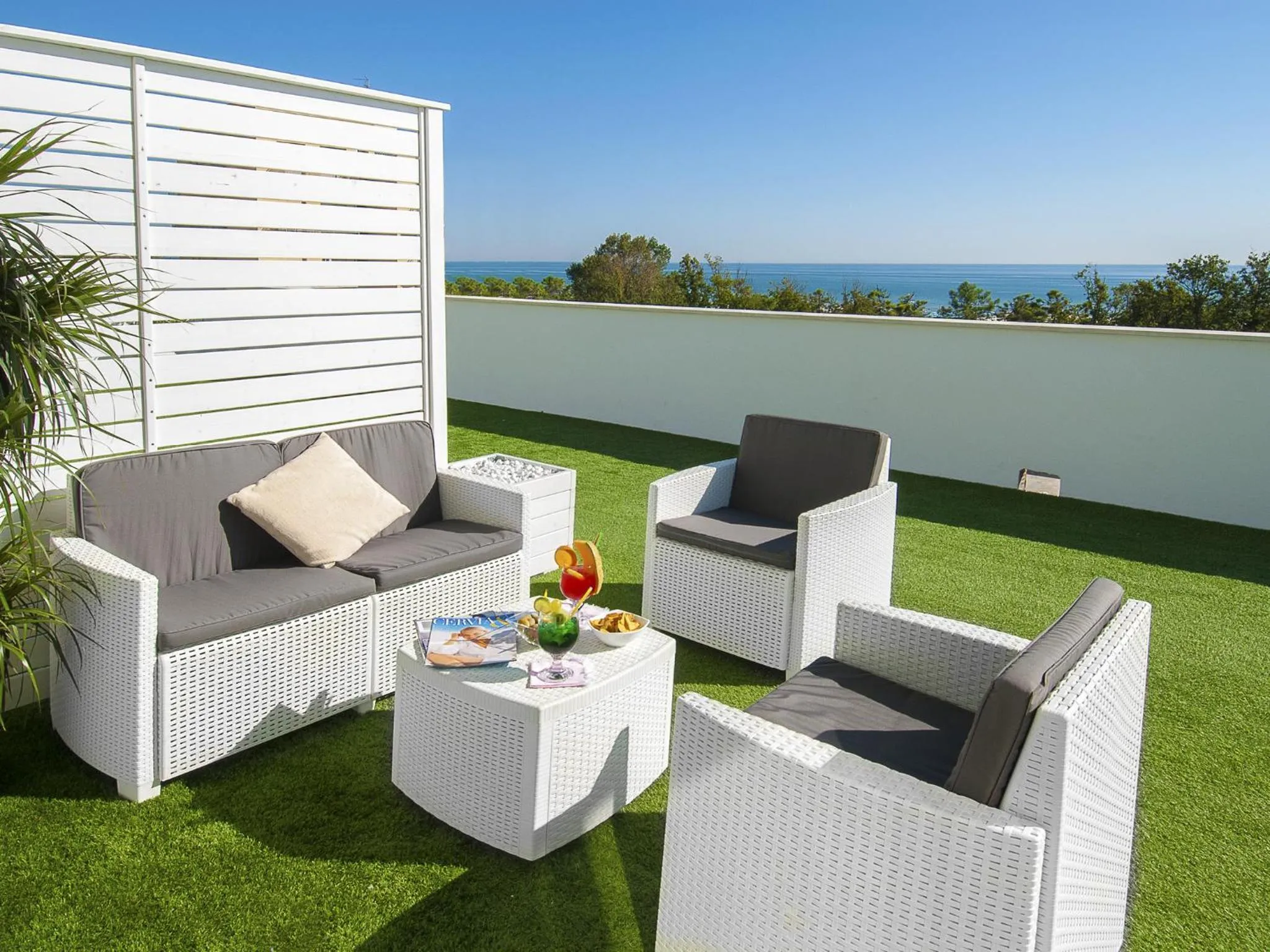 Sea view in New Hotel Chiari