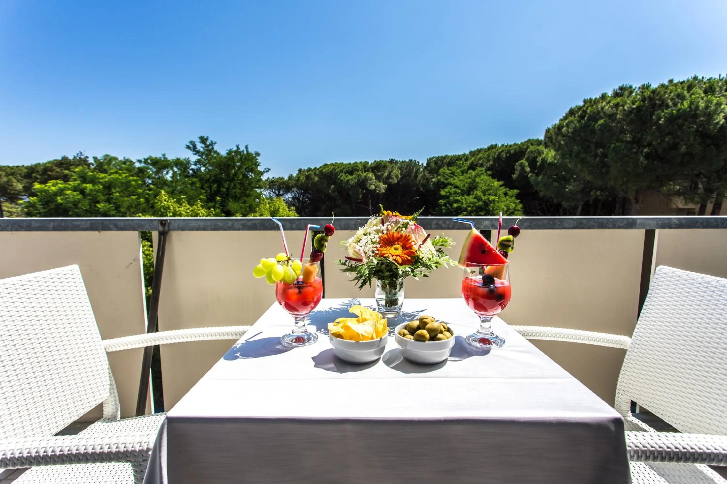 Balcony/Terrace in New Hotel Chiari