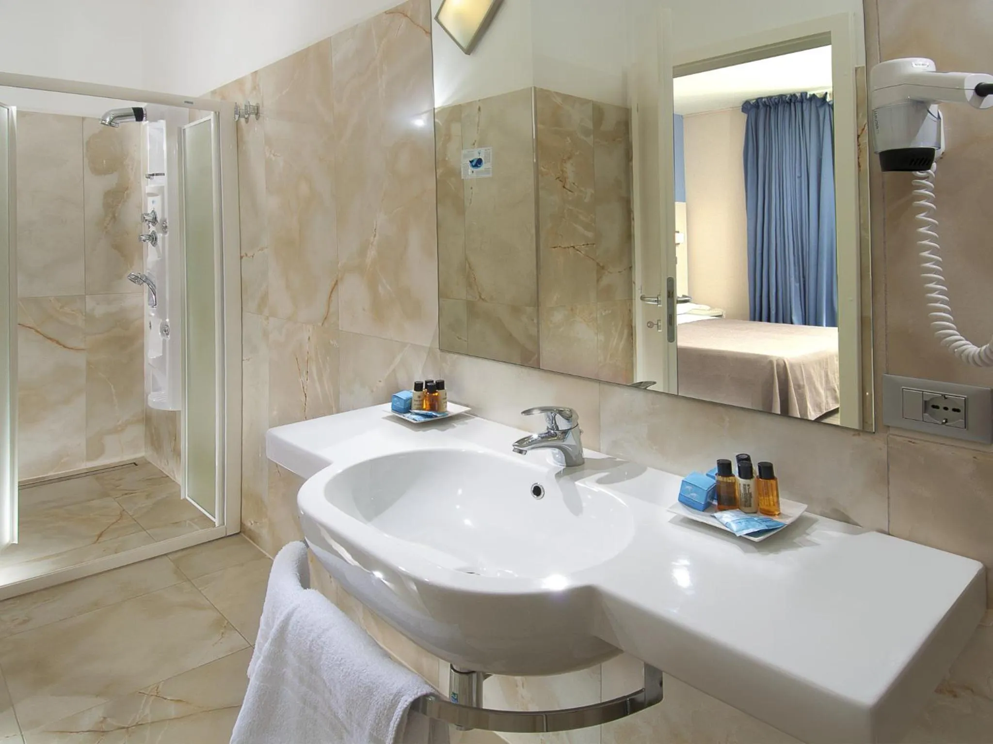 Bathroom in New Hotel Chiari