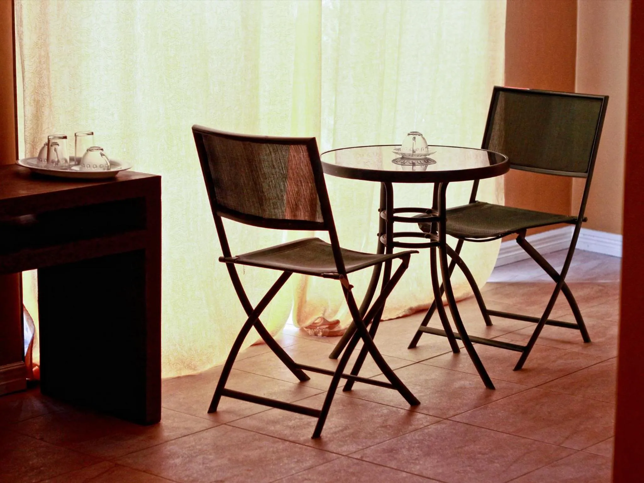 Seating area in RB Bed and Breakfast