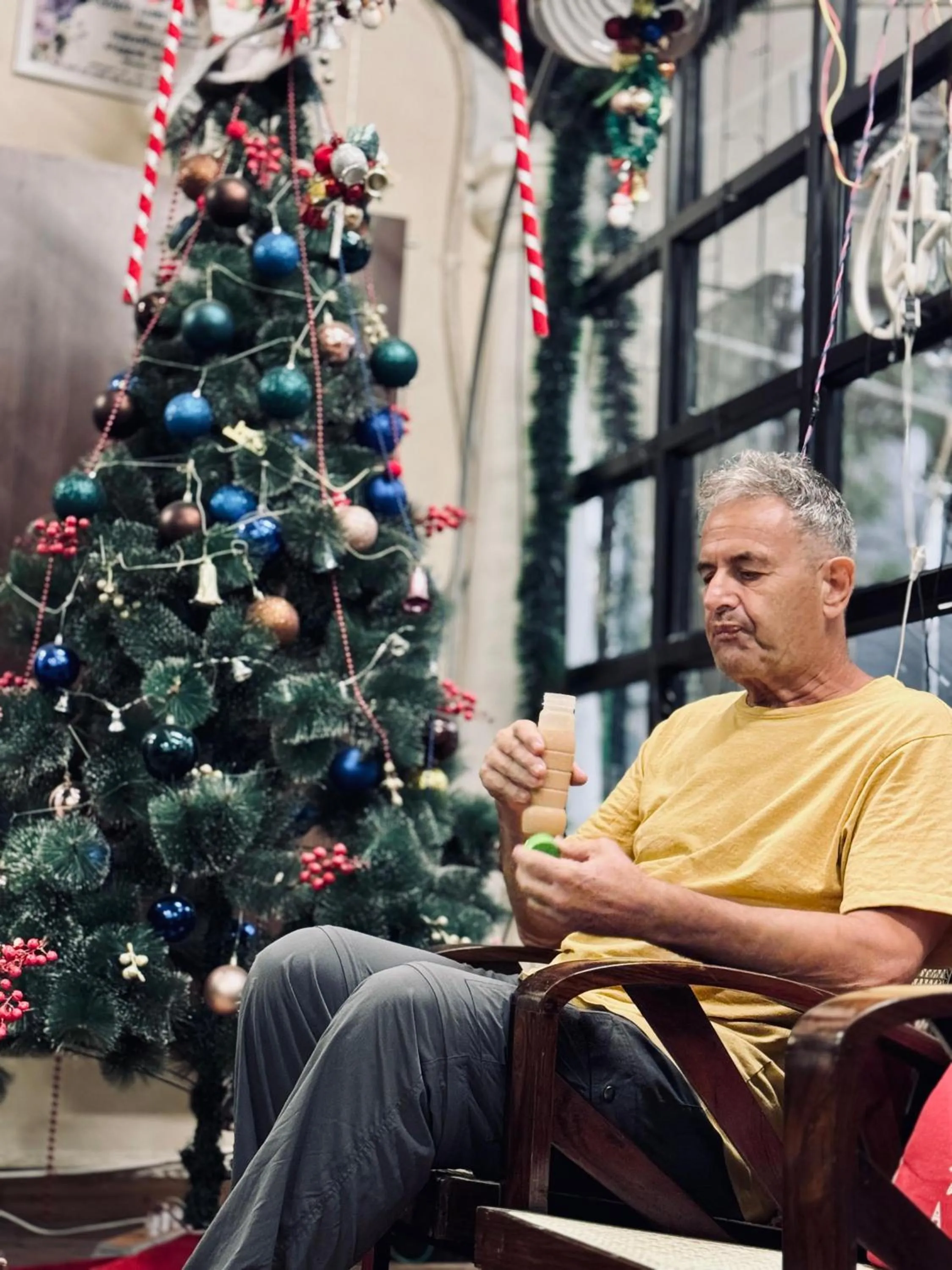 Seating area in David Residency
