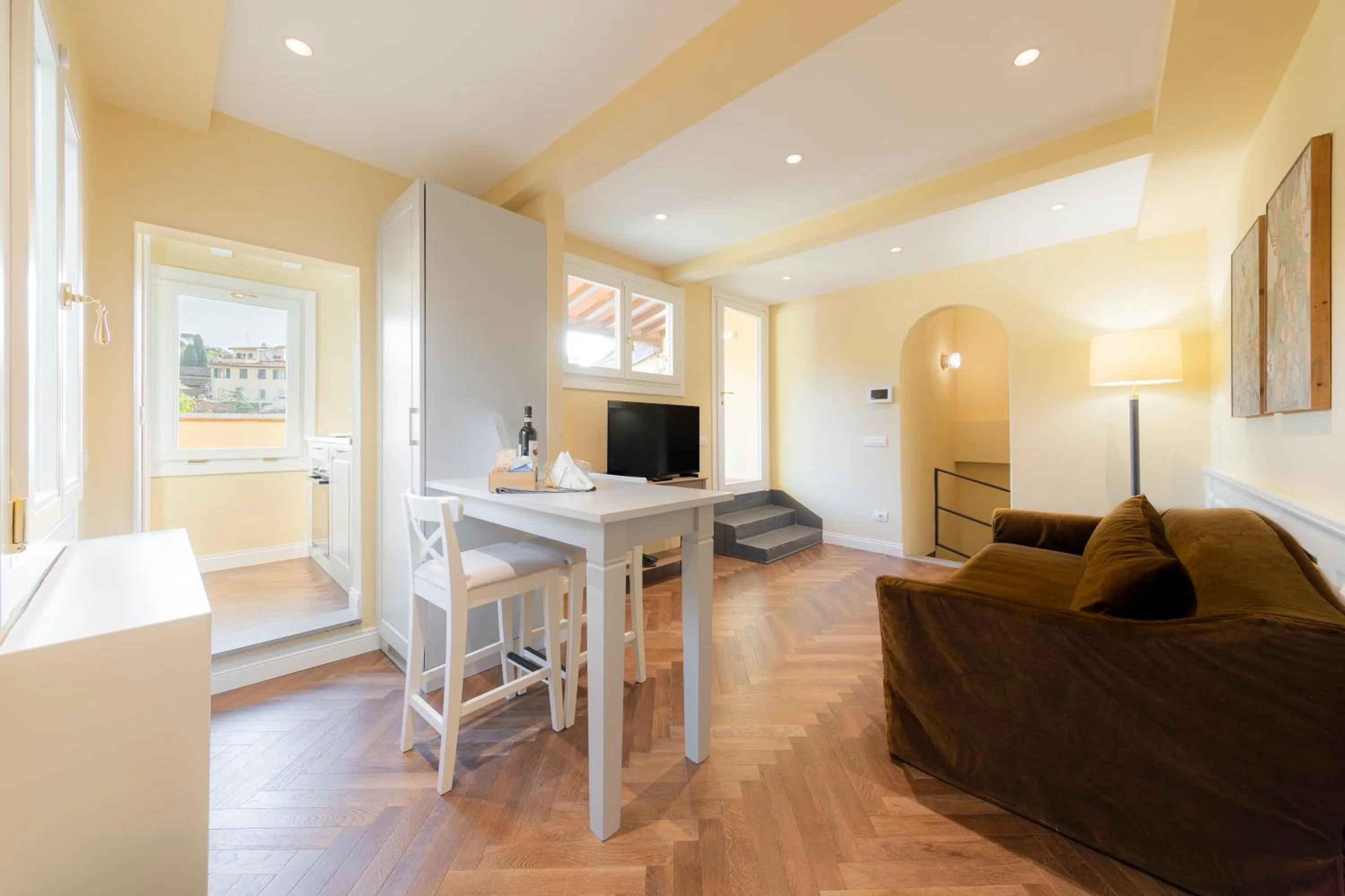 Kitchen or kitchenette in Algilà Luxury Torrigiani Apartments