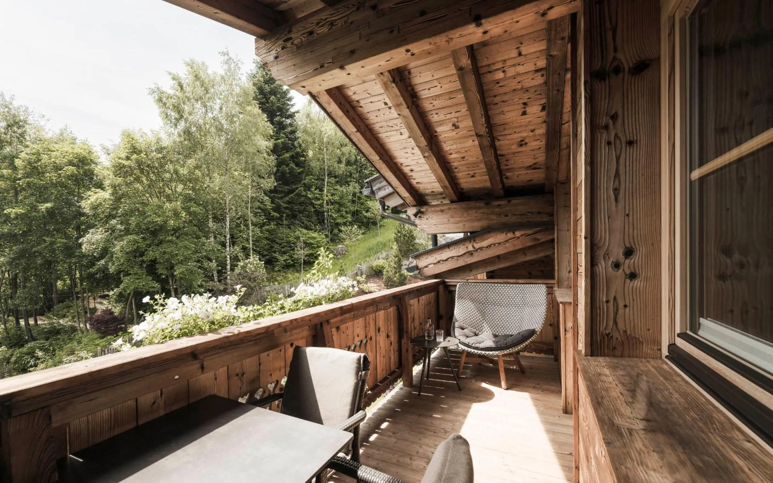 Balcony/Terrace in Das Kaltenbach - ApartHotel