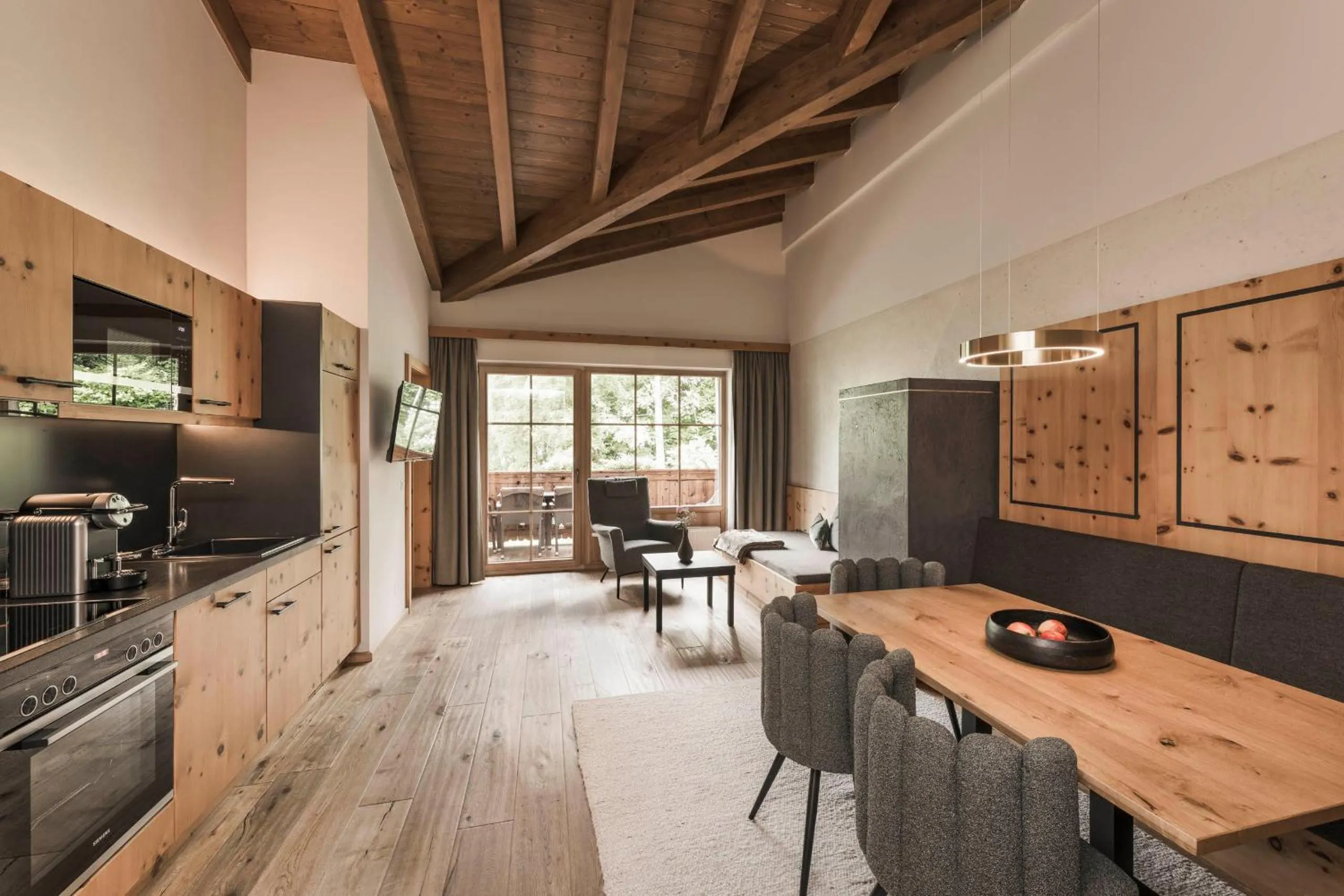 Living room in Das Kaltenbach - ApartHotel