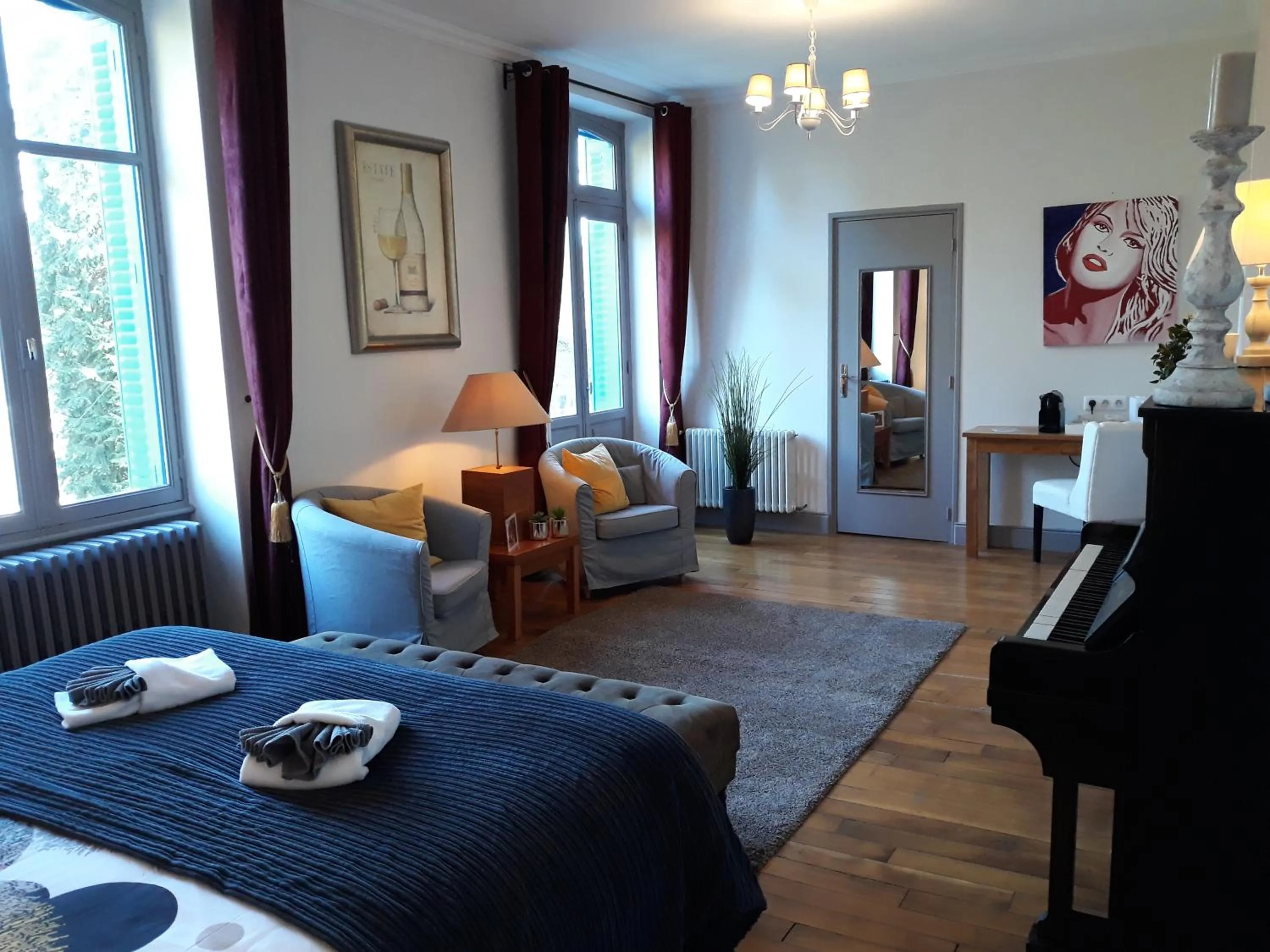 Bedroom, Bed in Le Parc des 4 Saisons