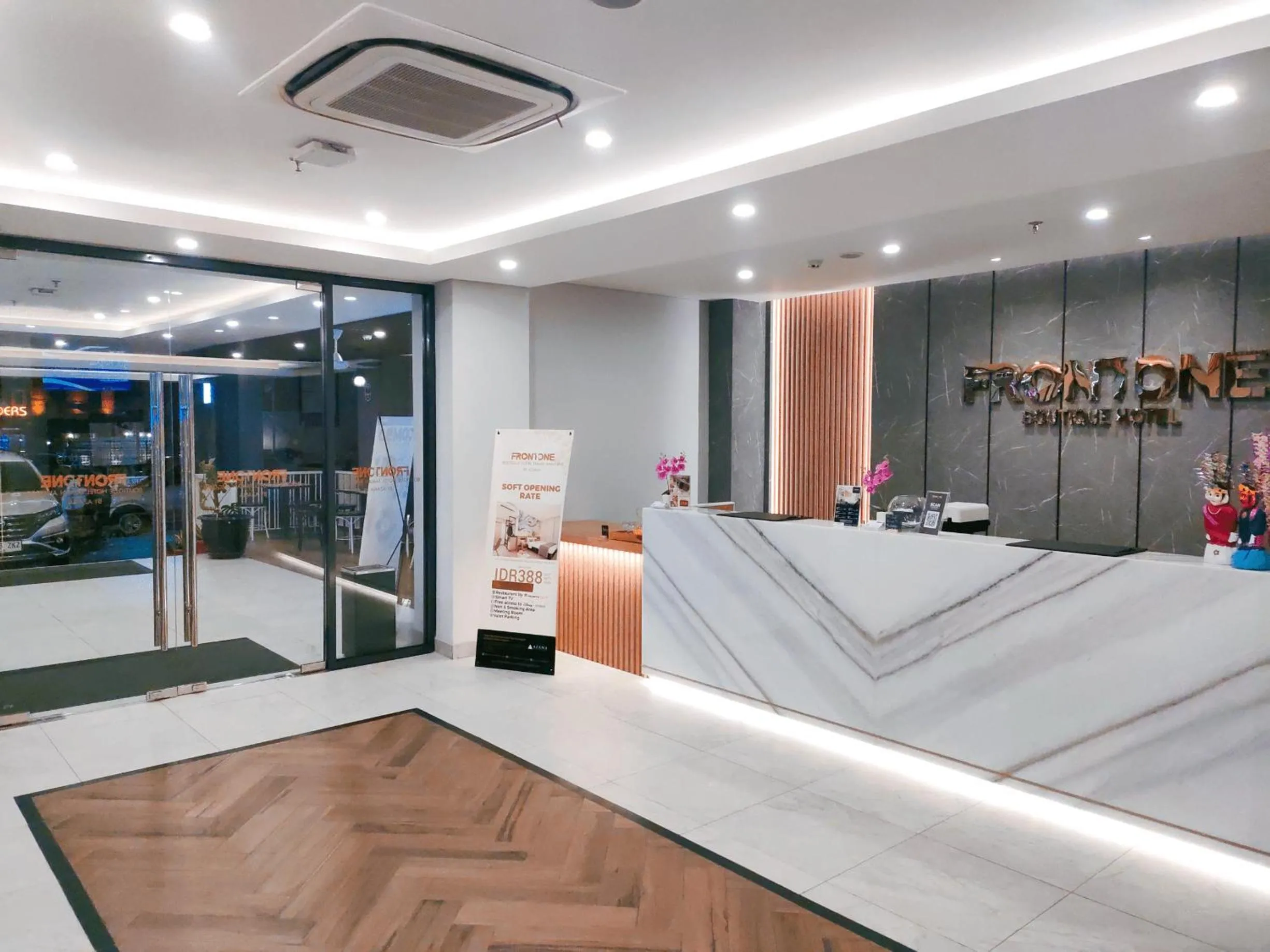 Property building in Front One Boutique Hotel Taman Anggrek