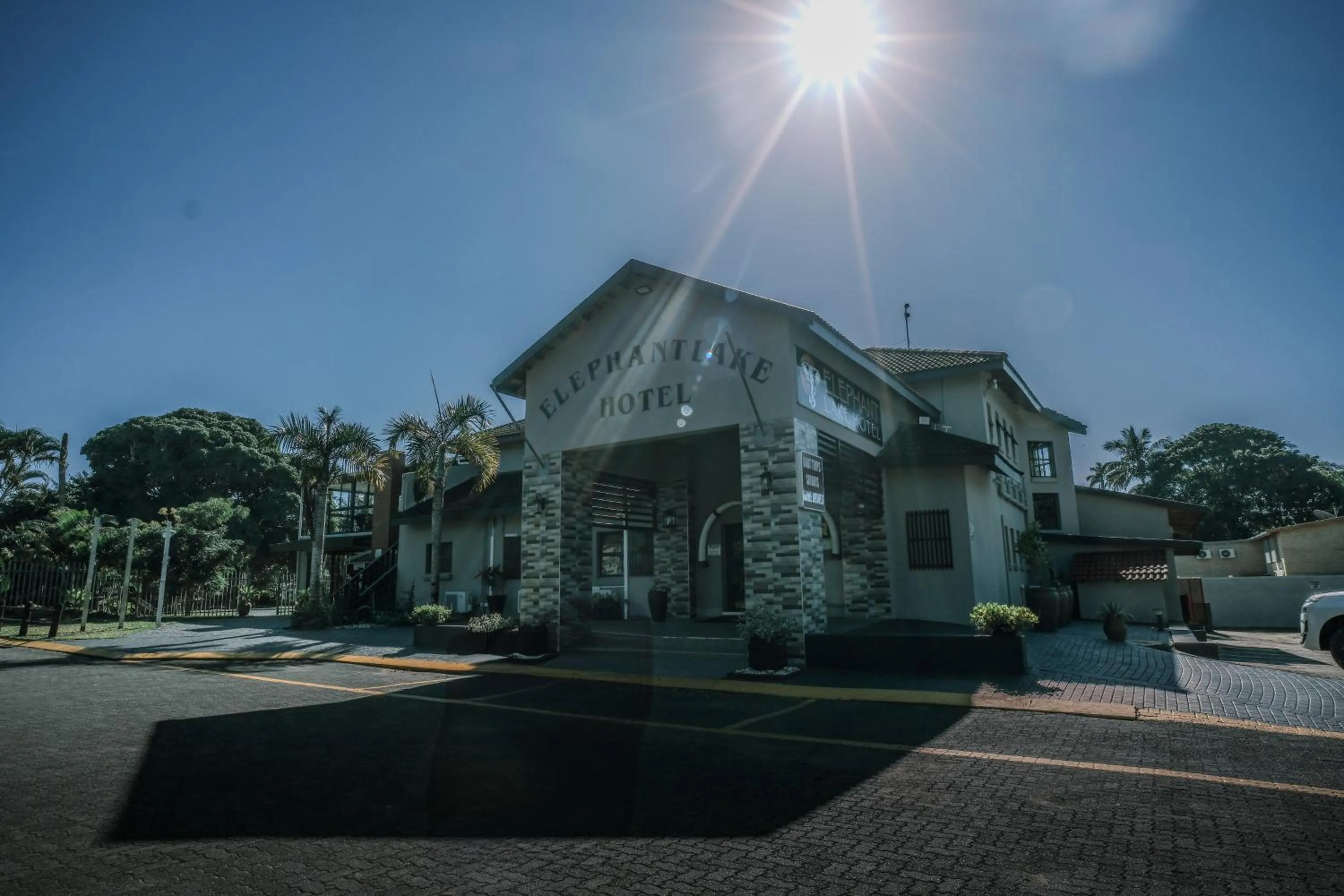 Property building in Elephant Lake Hotel