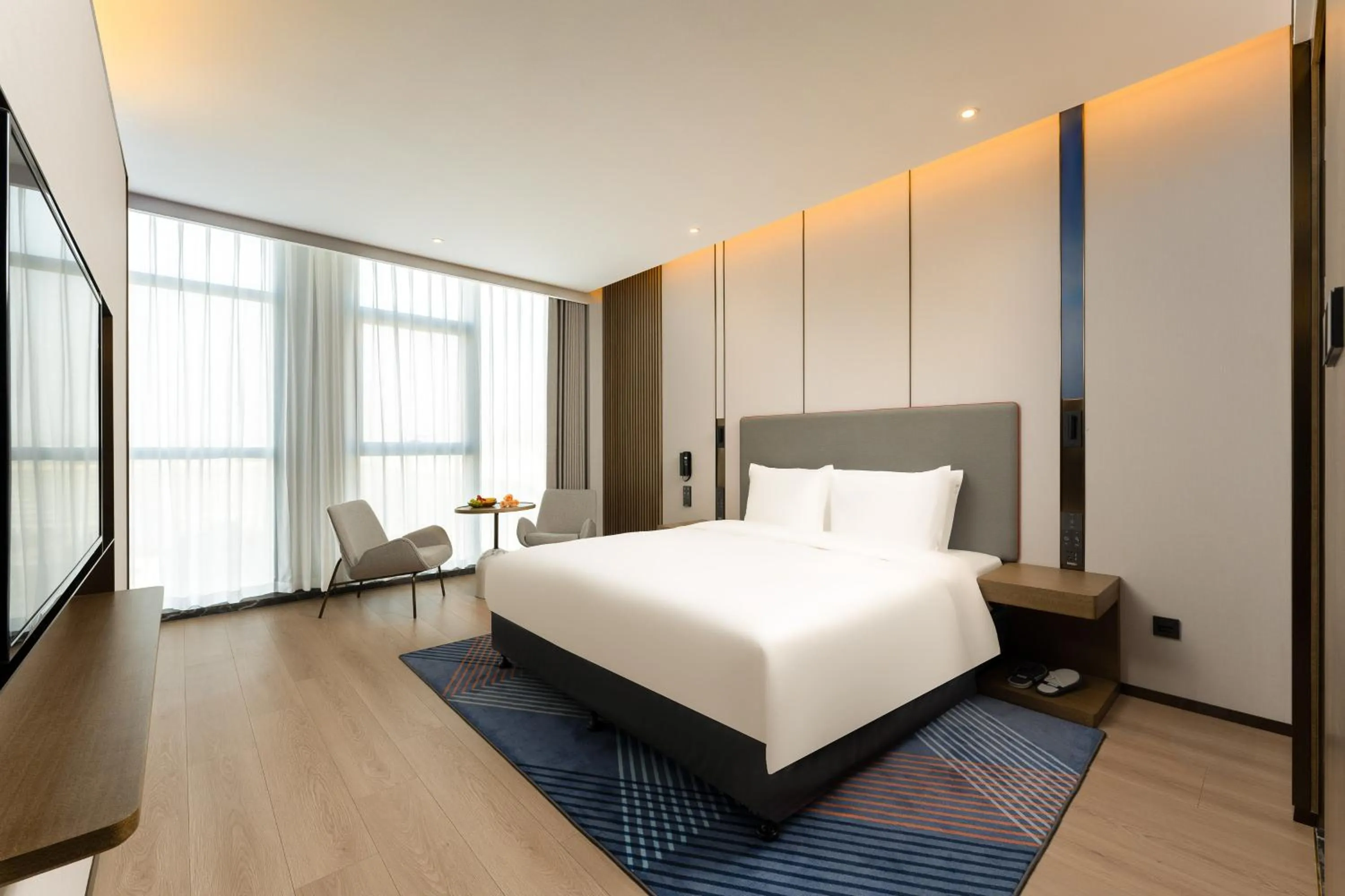 Bed in Holiday Inn Express Suzhou Bay by IHG