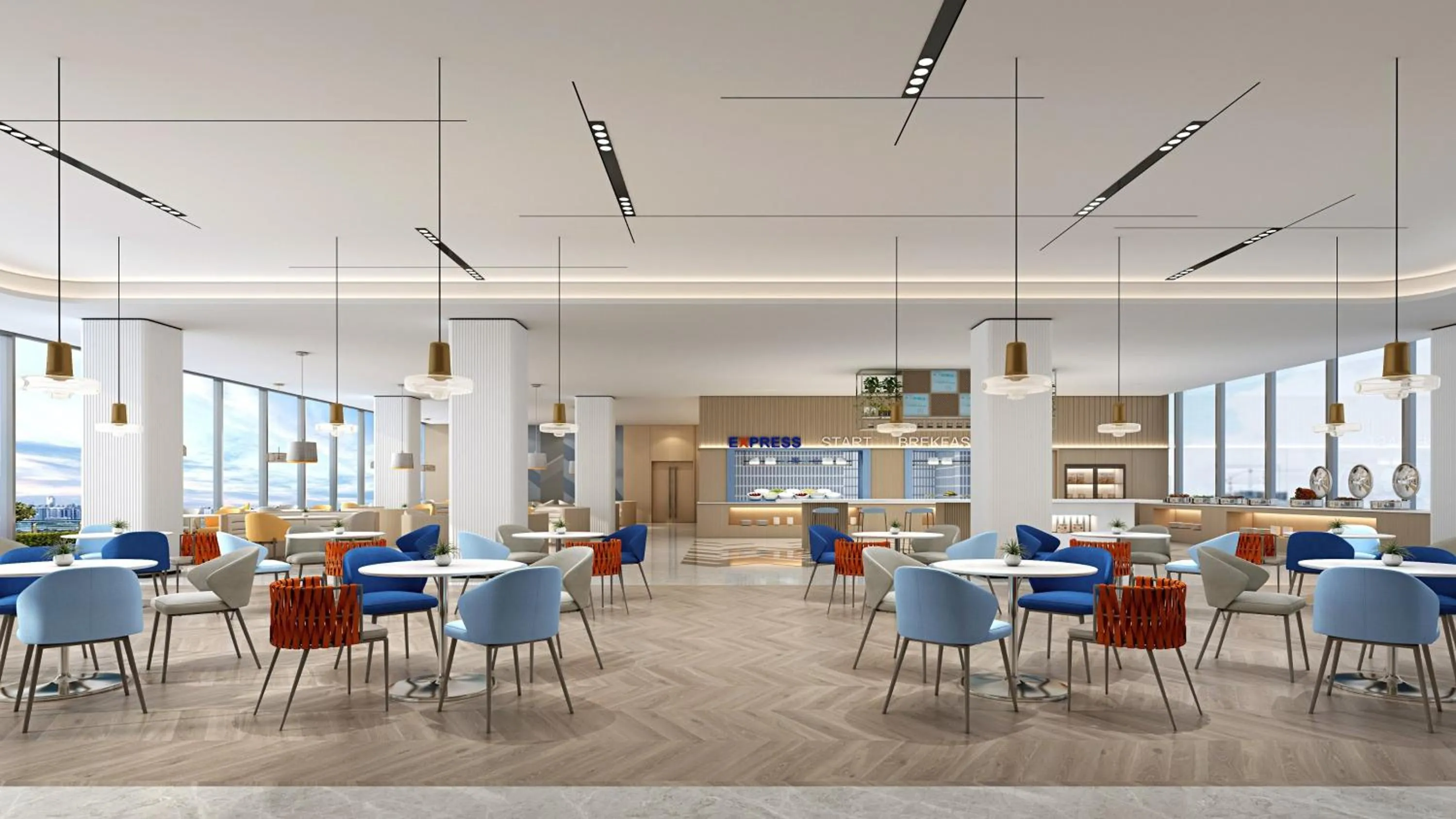 Restaurant/places to eat in Holiday Inn Express Mianyang Sci-Tech City by IHG