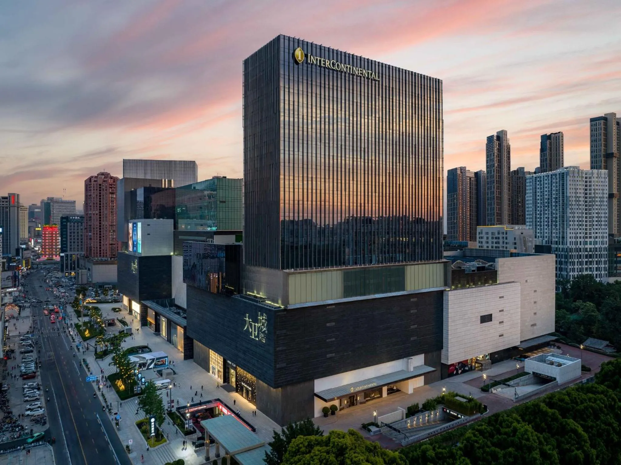 Property building in InterContinental Hotels Zhengzhou