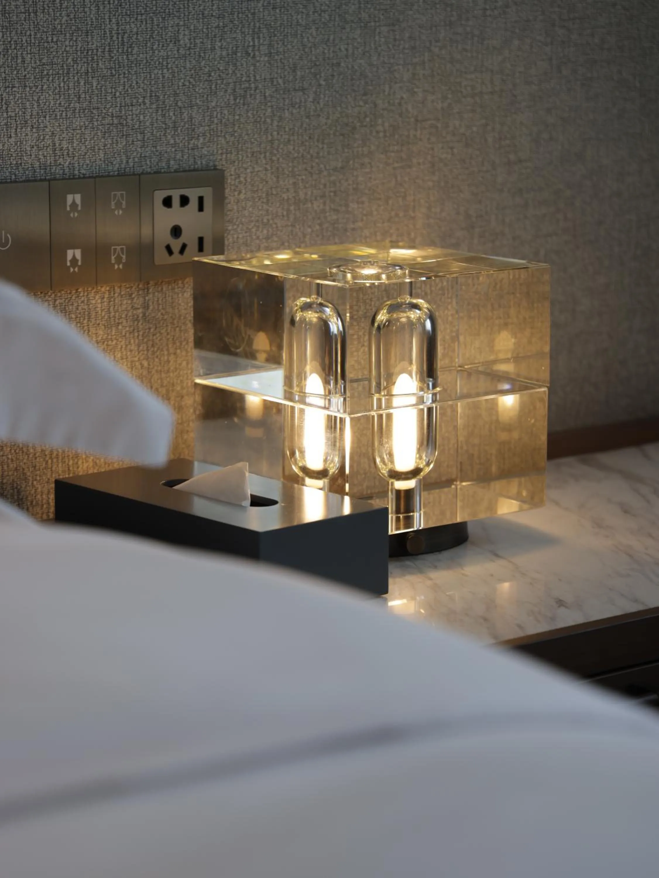 furniture, Bed in InterContinental Hotels Zhengzhou