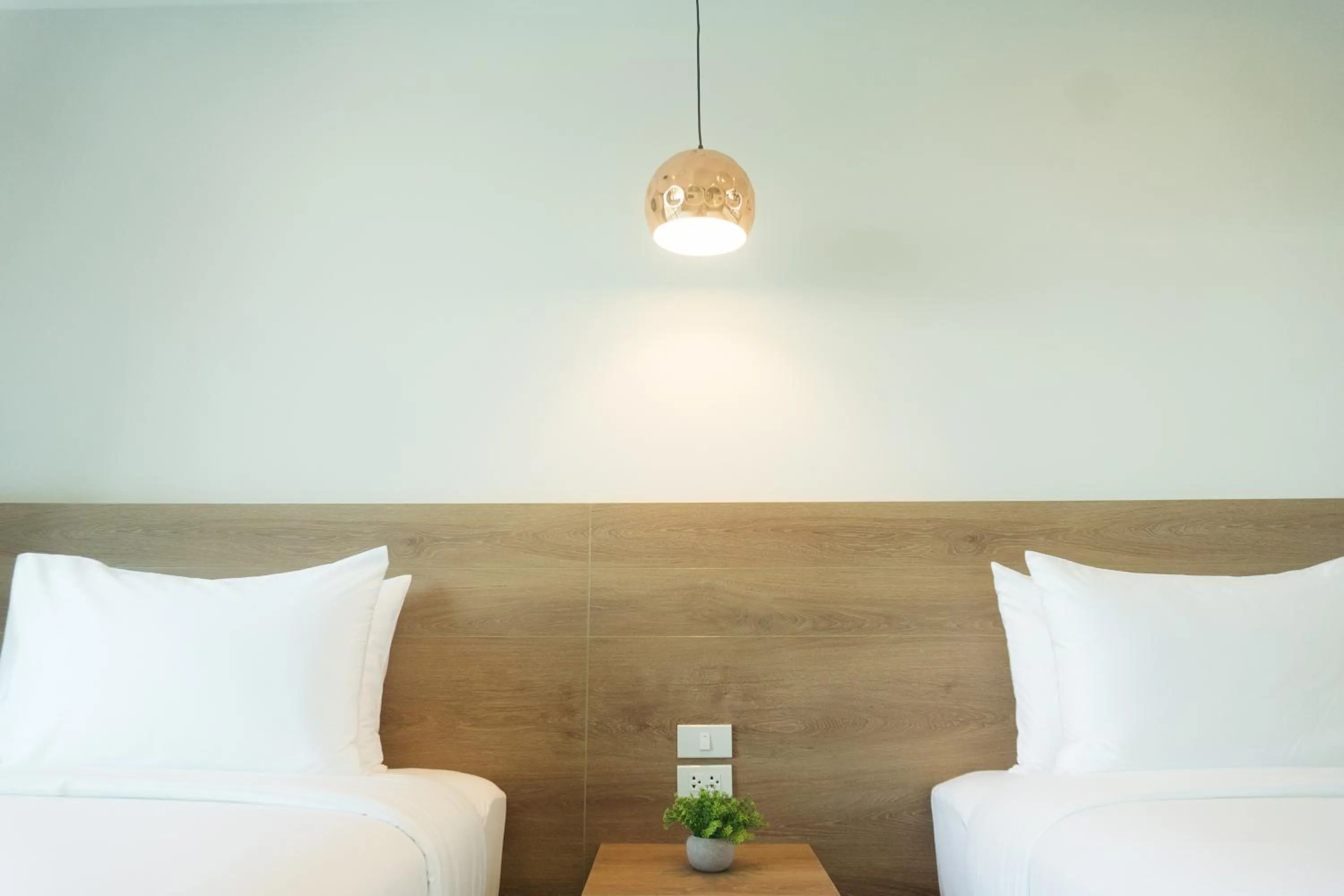 Bed in Mountain&Sea Hotel Prachuap