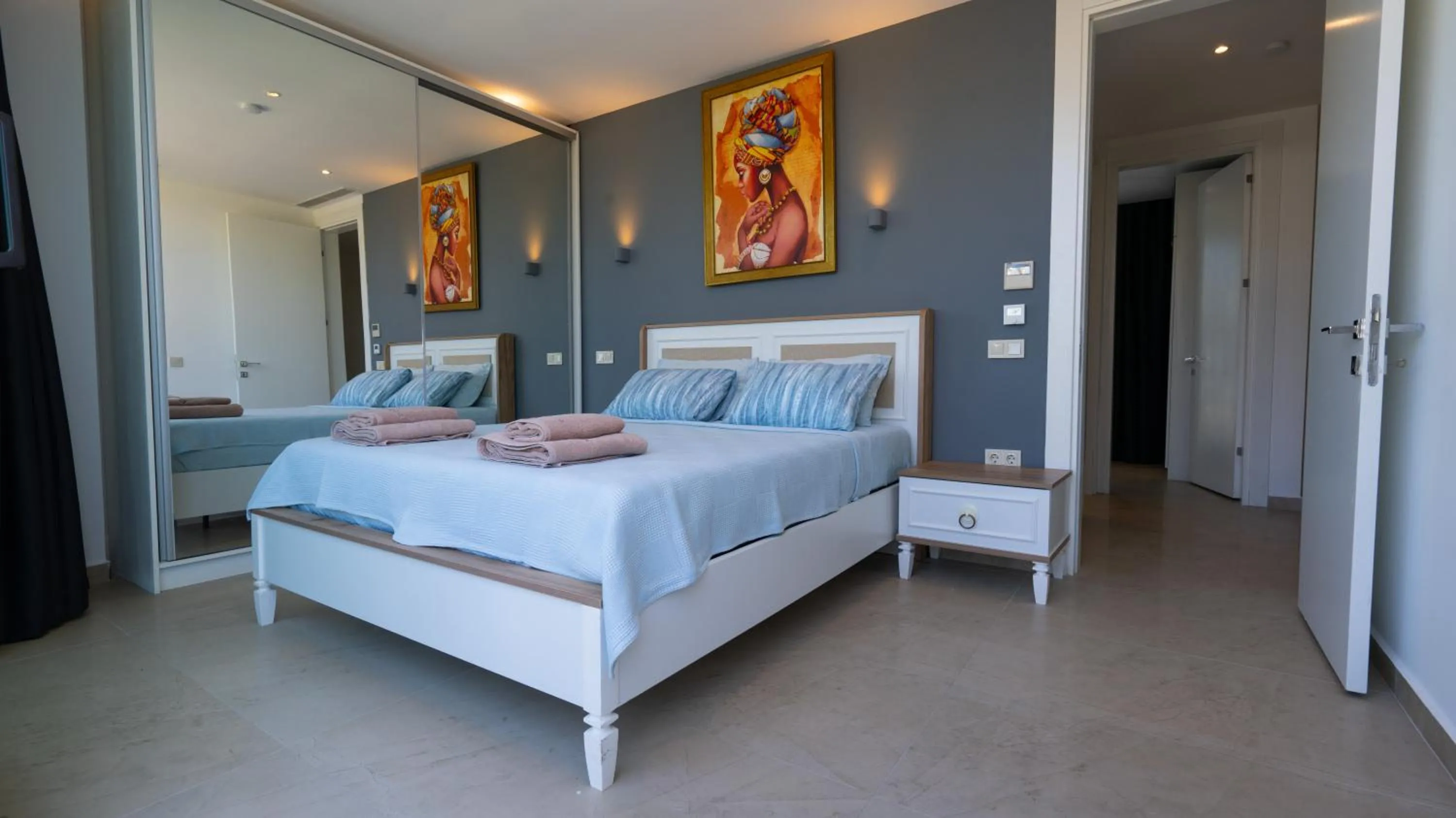 Bedroom, Bed in Blue Point Hotel Yalikavak