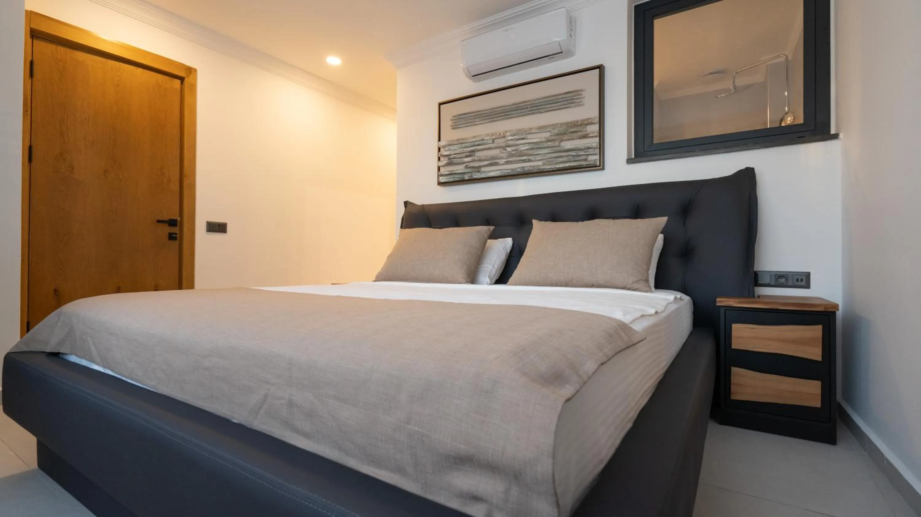 Bed in Blue Point Hotel Yalikavak