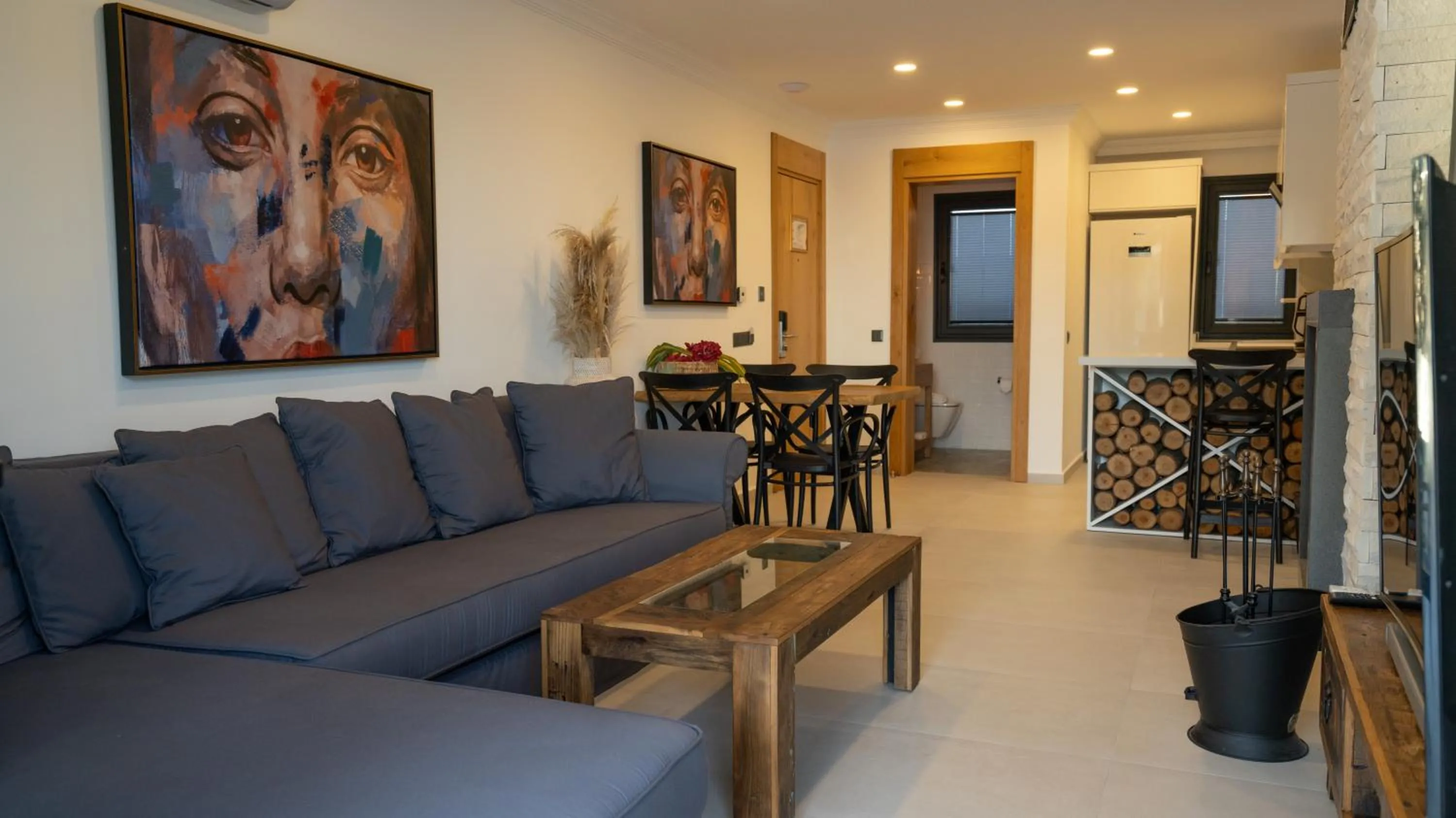 Living room in Blue Point Hotel Yalikavak