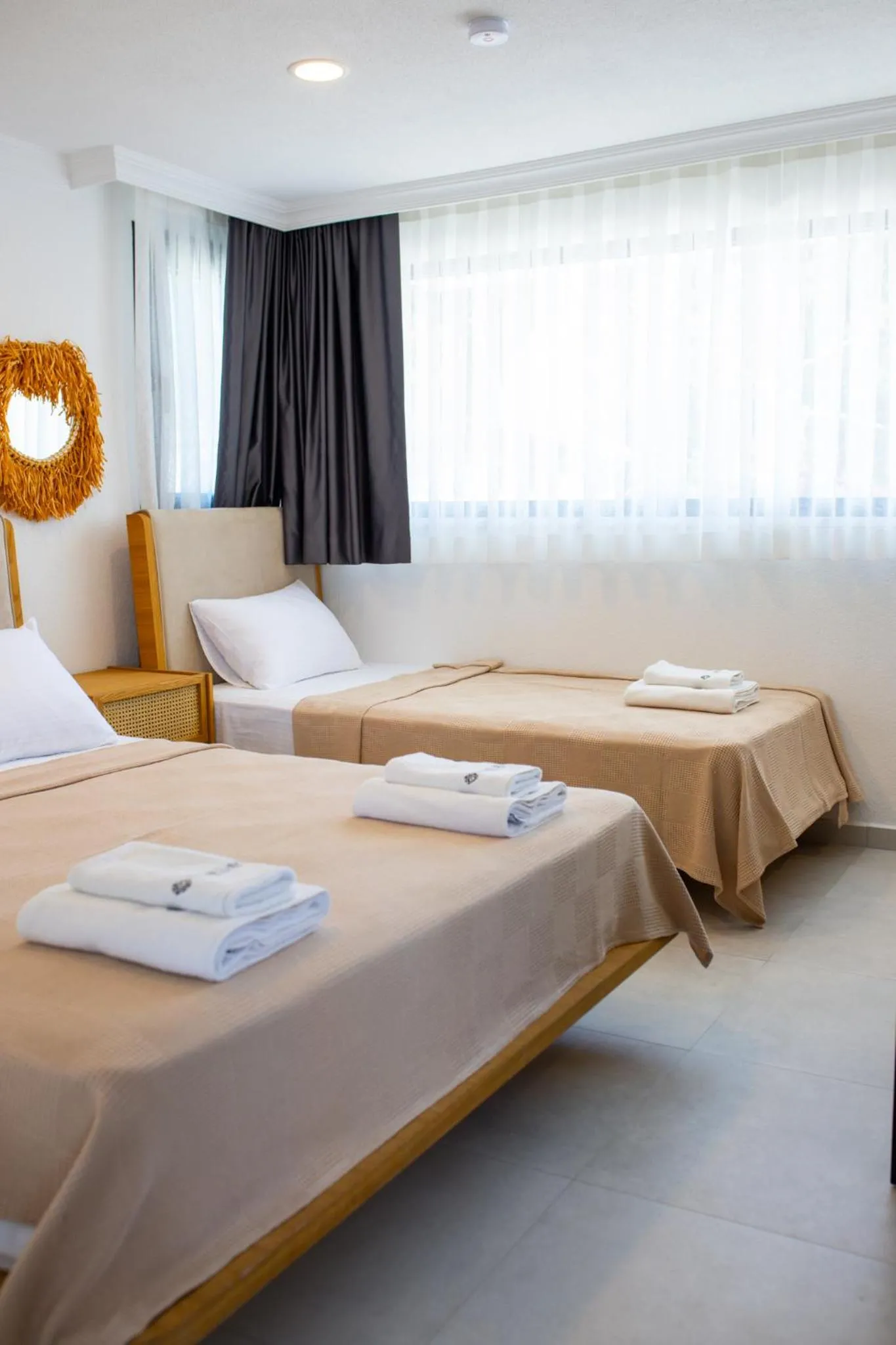 Bed in Blue Point Hotel Yalikavak