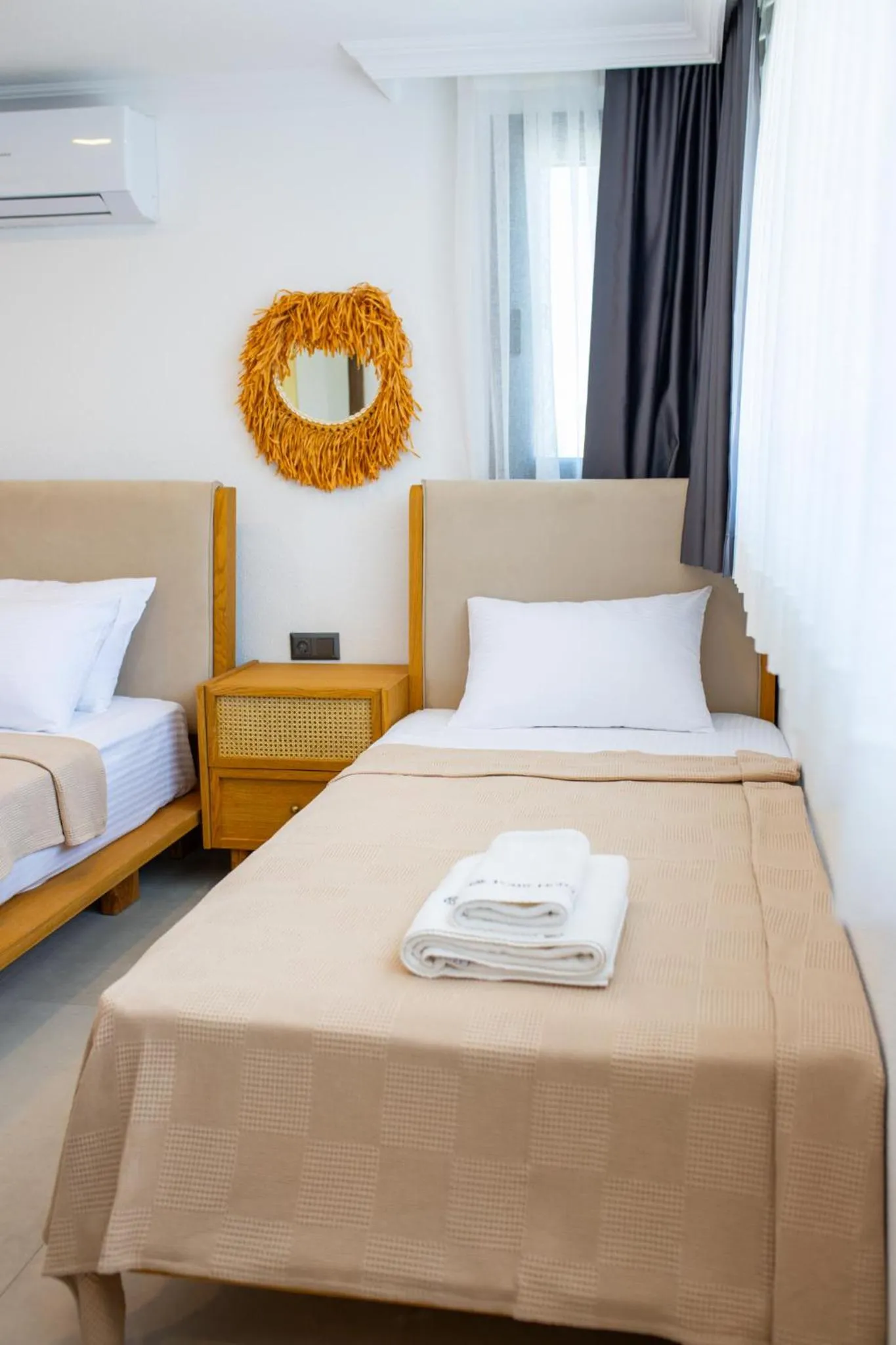 Bed in Blue Point Hotel Yalikavak