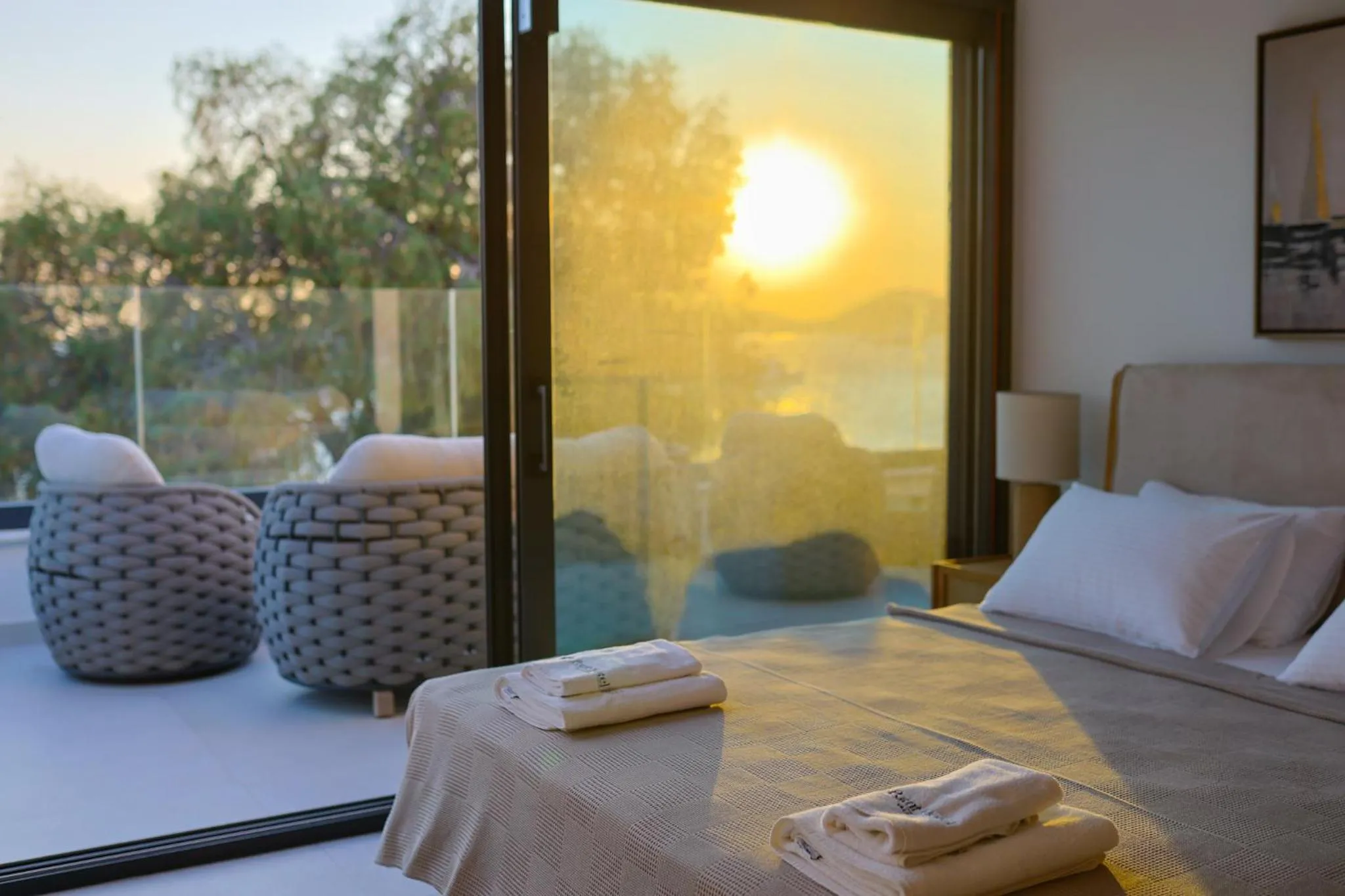 Photo of the whole room, Bed in Blue Point Hotel Yalikavak