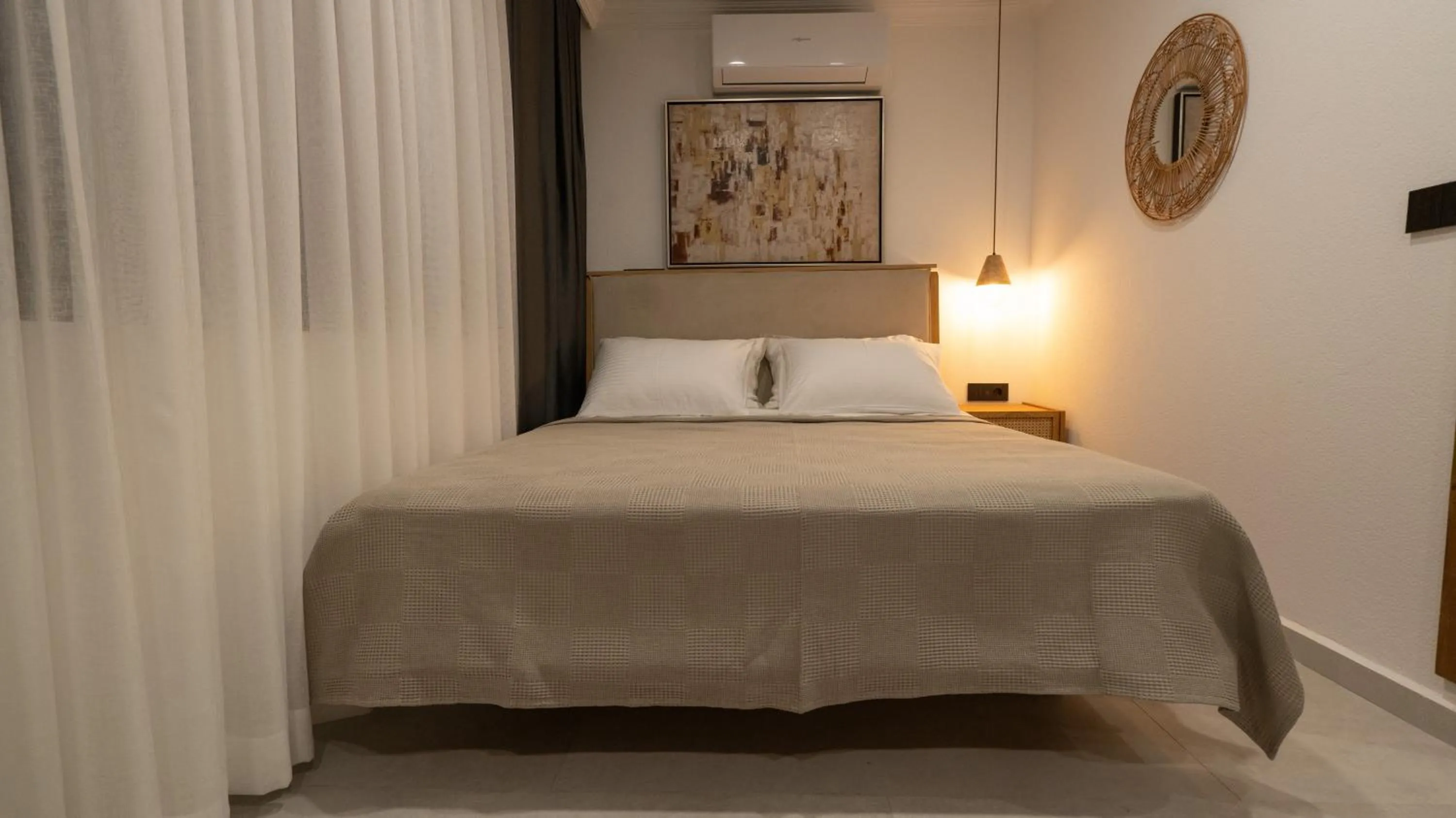 Bed in Blue Point Hotel Yalikavak