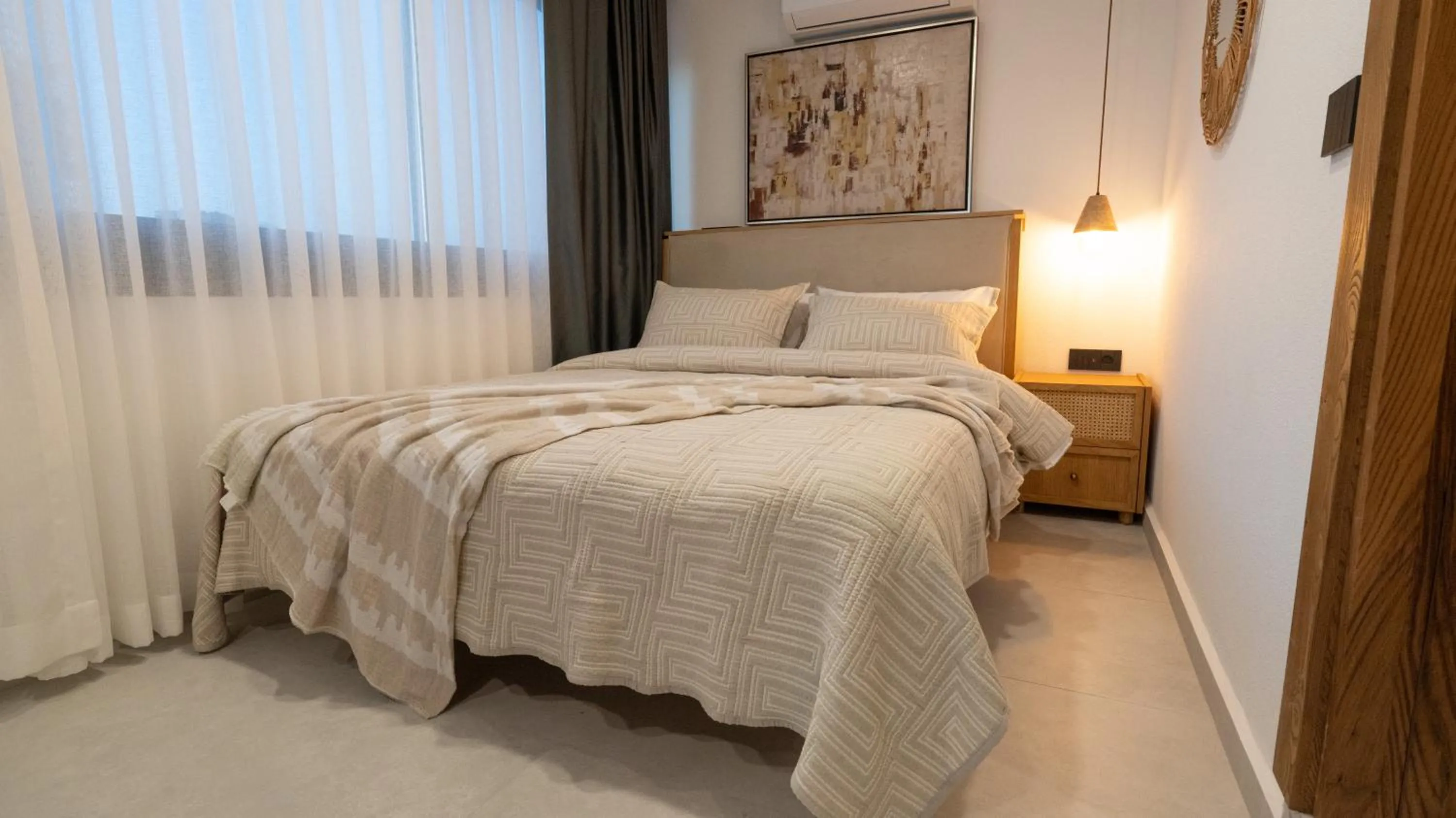 Bed in Blue Point Hotel Yalikavak