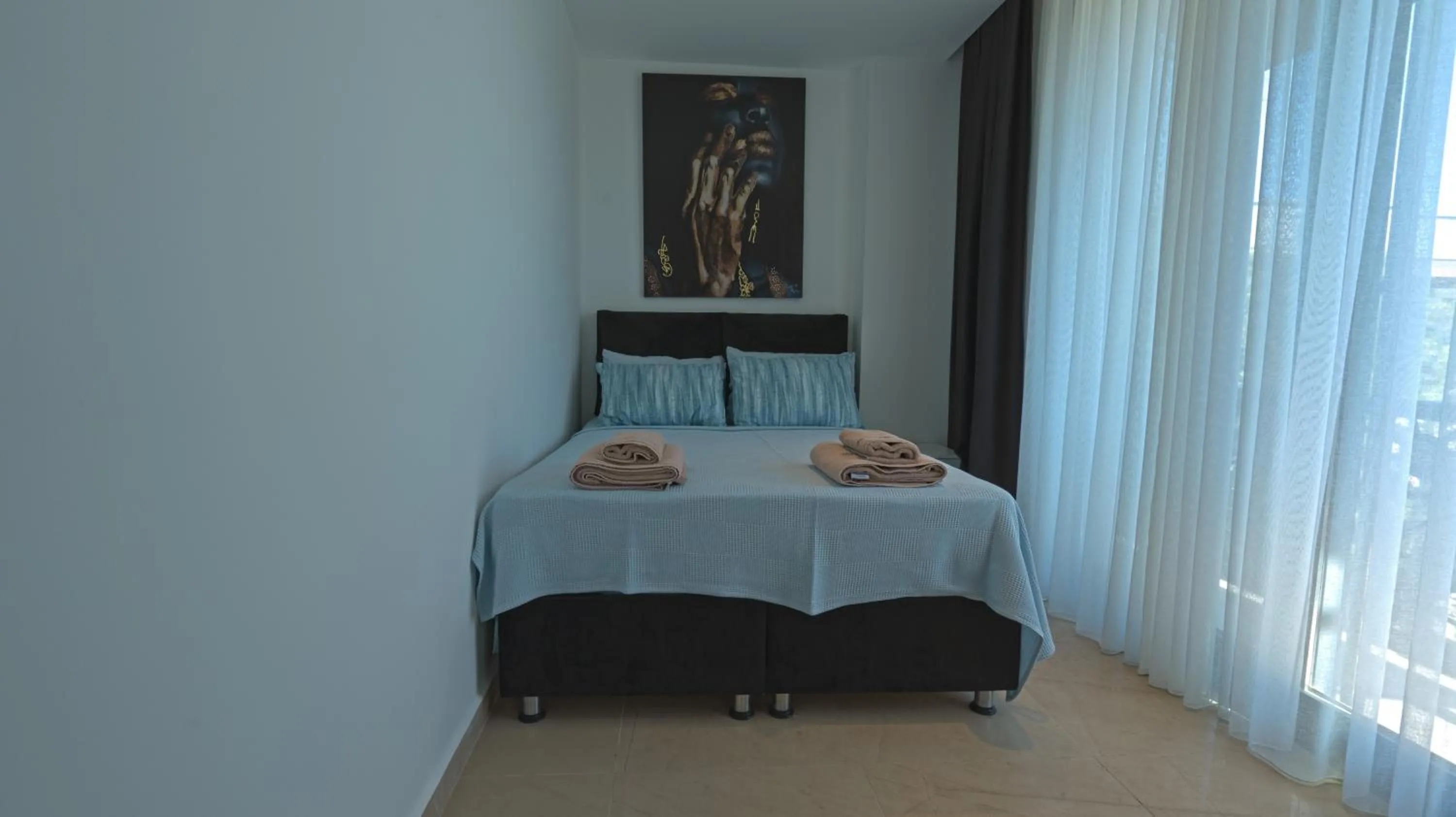 Bed in Blue Point Hotel Yalikavak