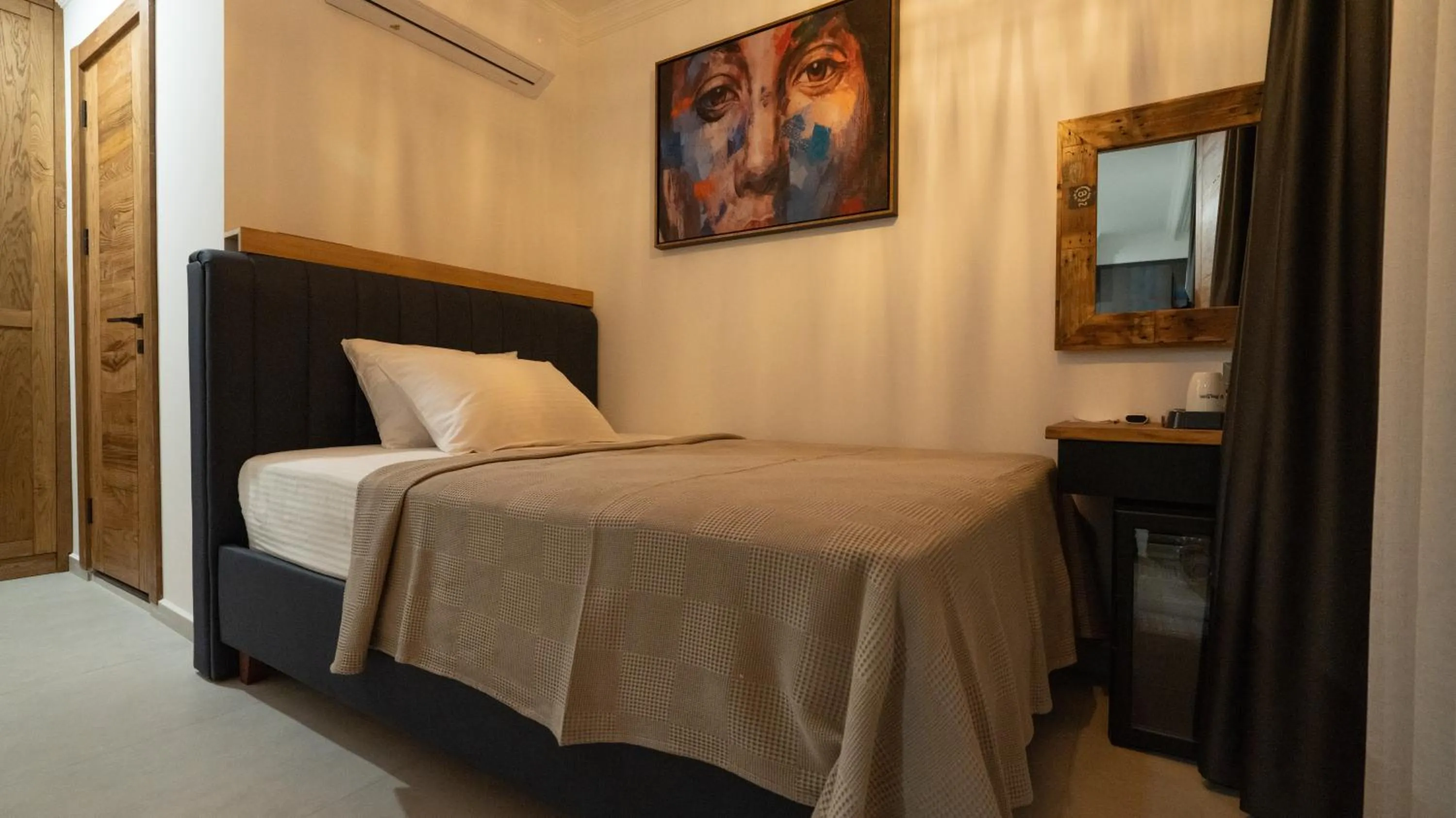 Bed in Blue Point Hotel Yalikavak