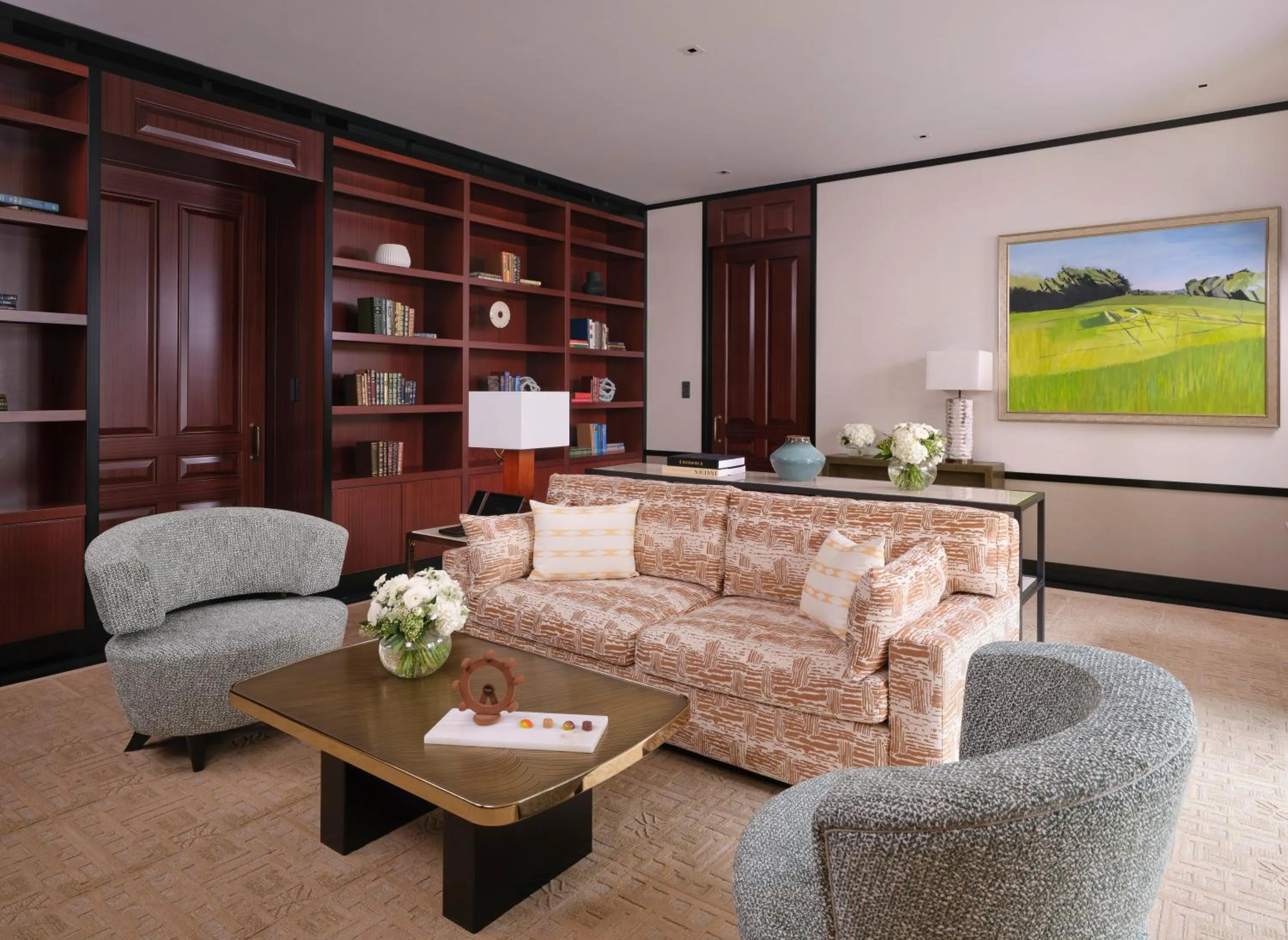 Living room in The Peninsula London