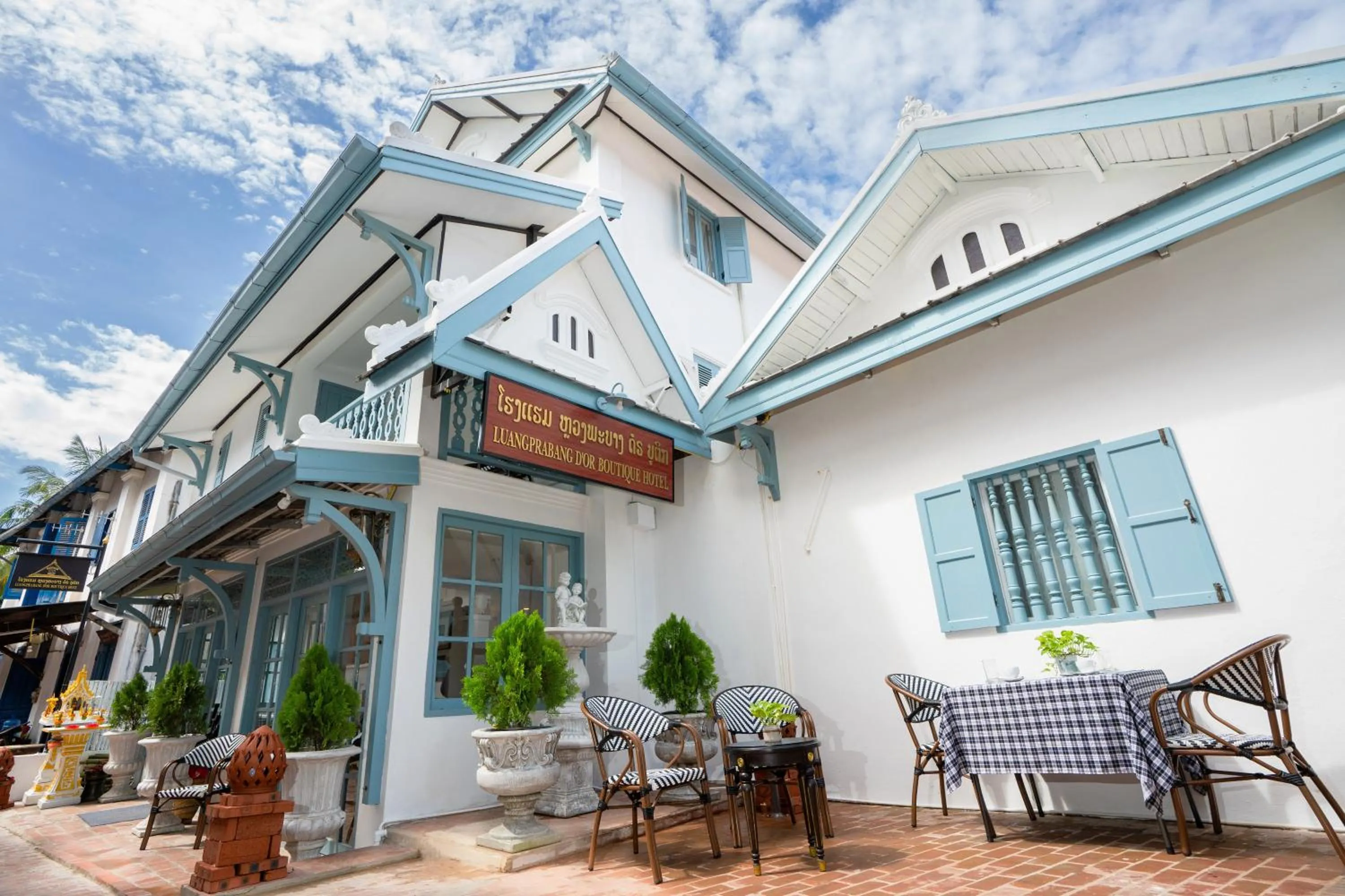 Property building in Luangprabang D'or Boutique Hotel