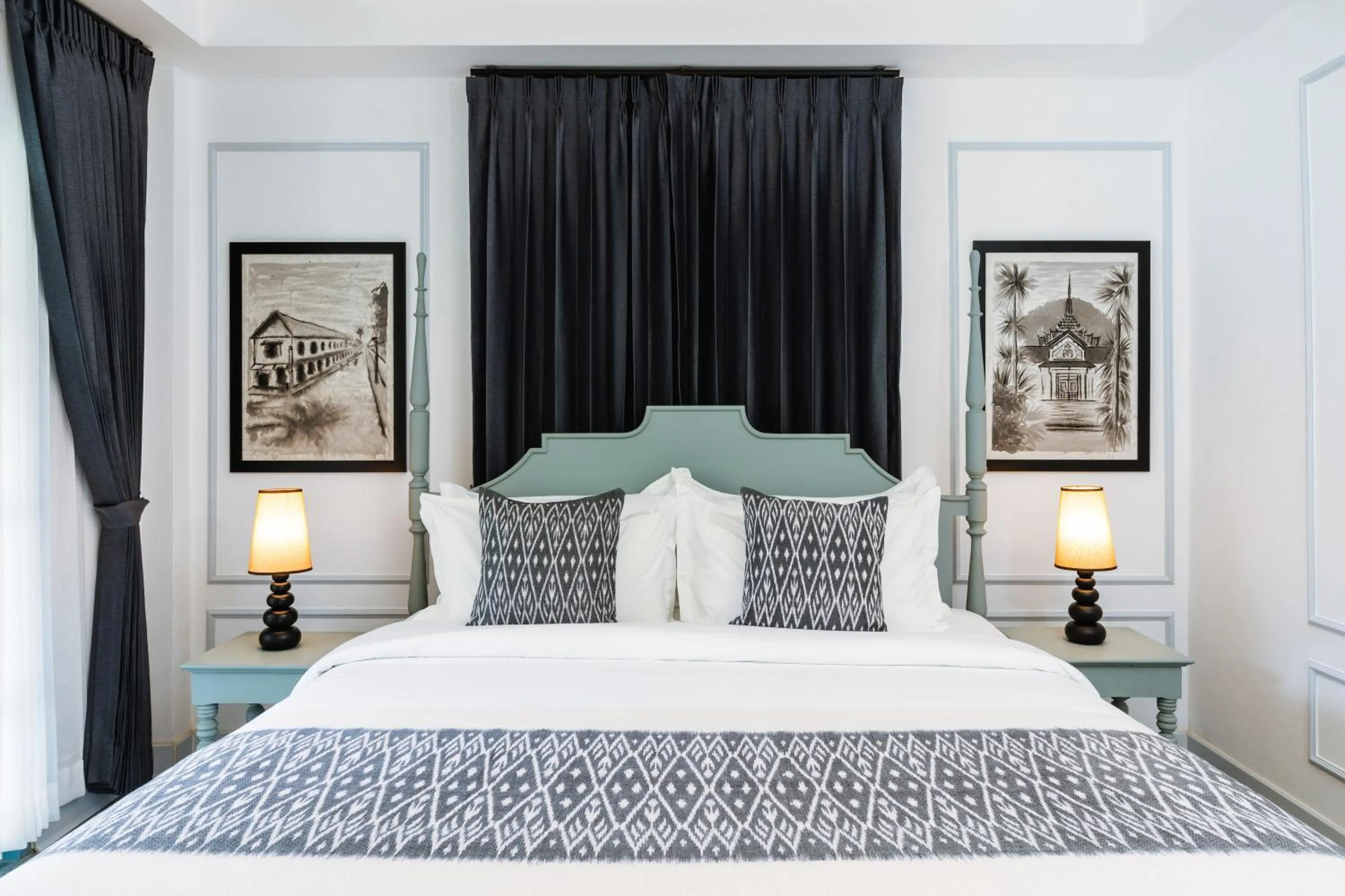 Bed in Luangprabang D'or Boutique Hotel