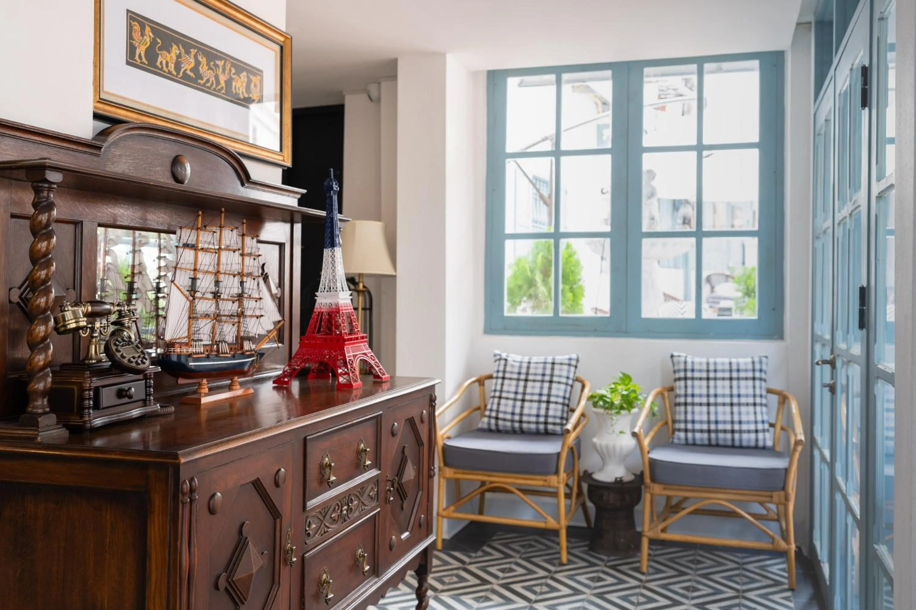 Lobby or reception in Luangprabang D'or Boutique Hotel