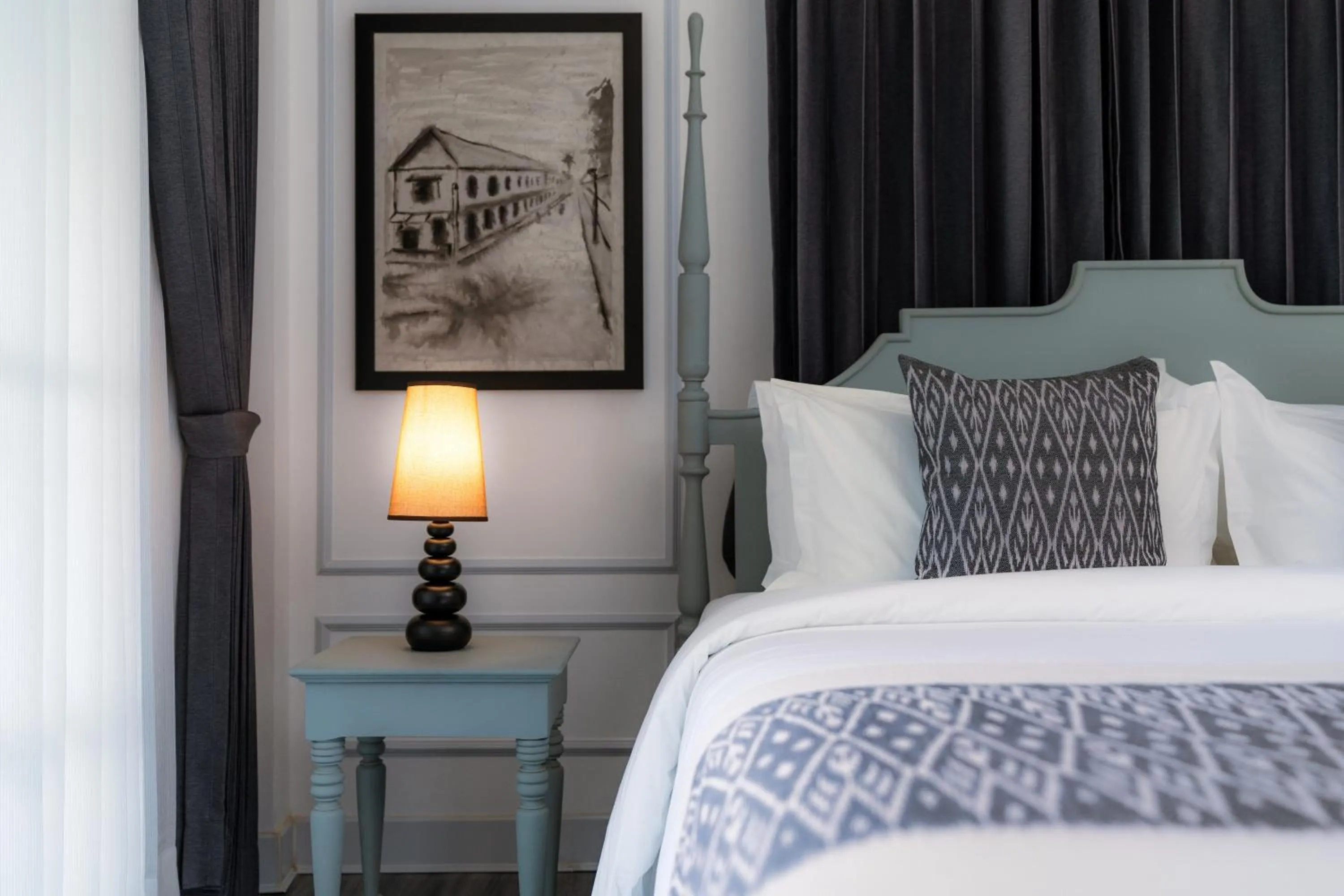 Bed in Luangprabang D'or Boutique Hotel