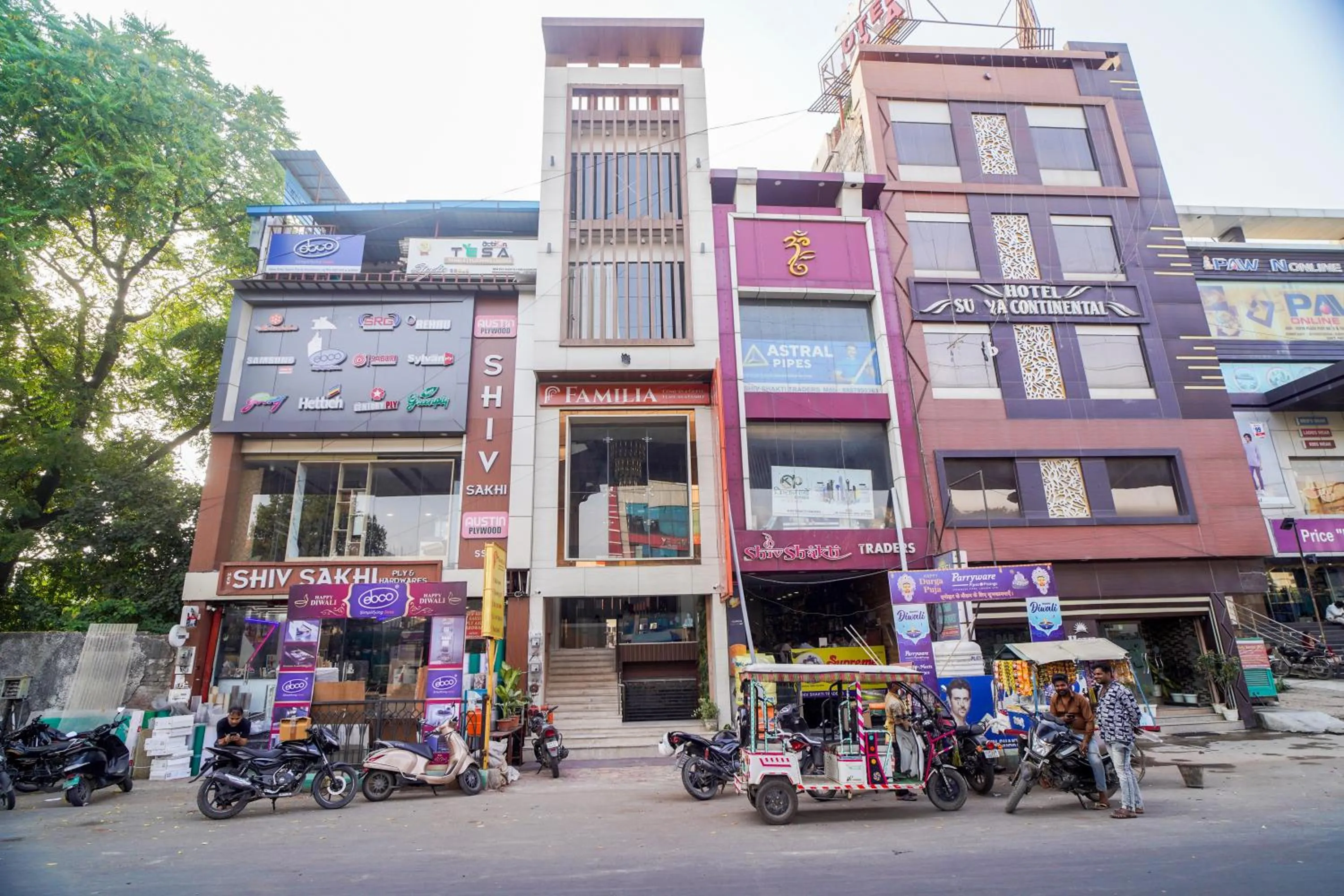 Property building in Familia Hotel and Banquets