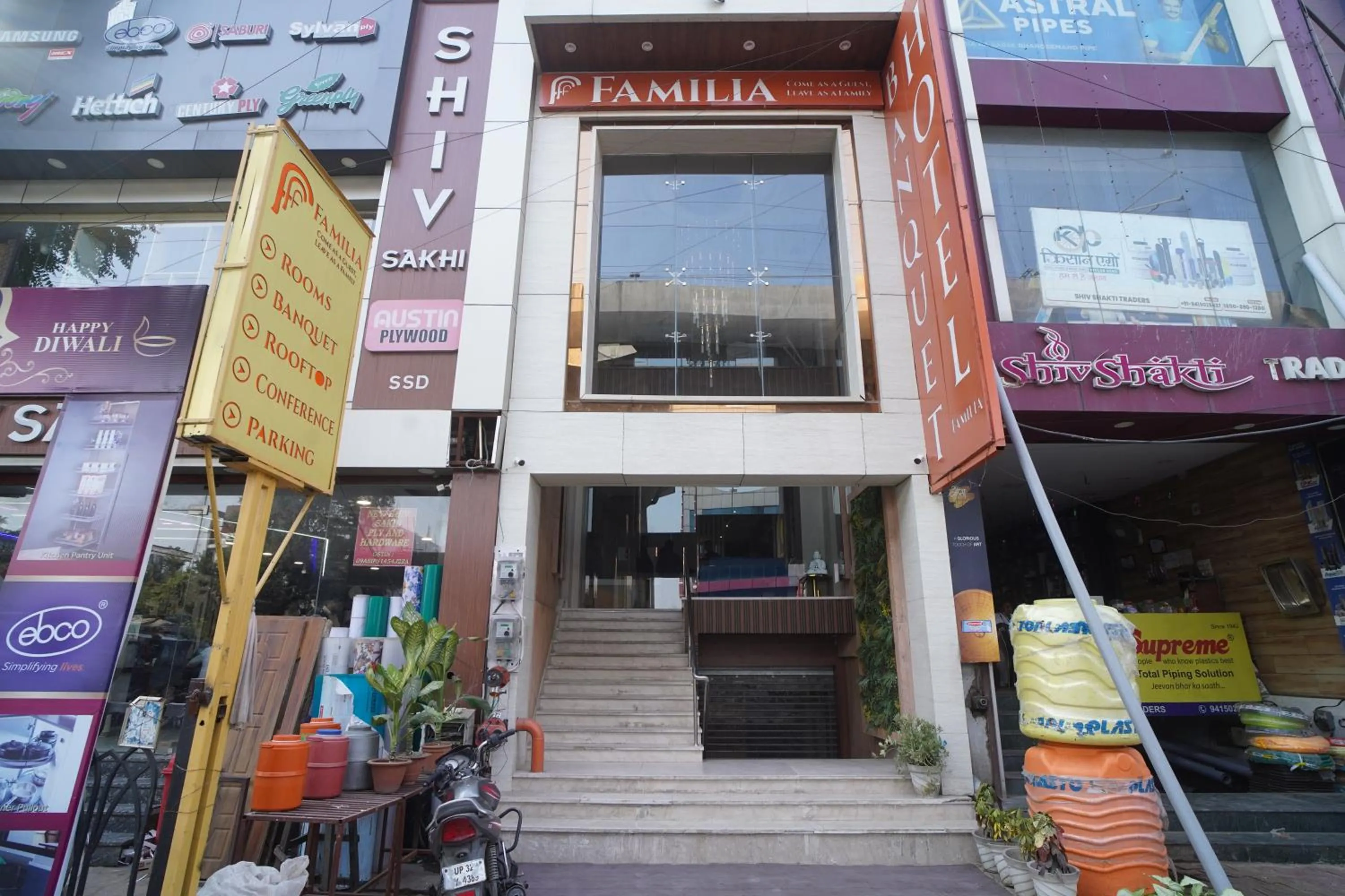 Property building in Familia Hotel and Banquets