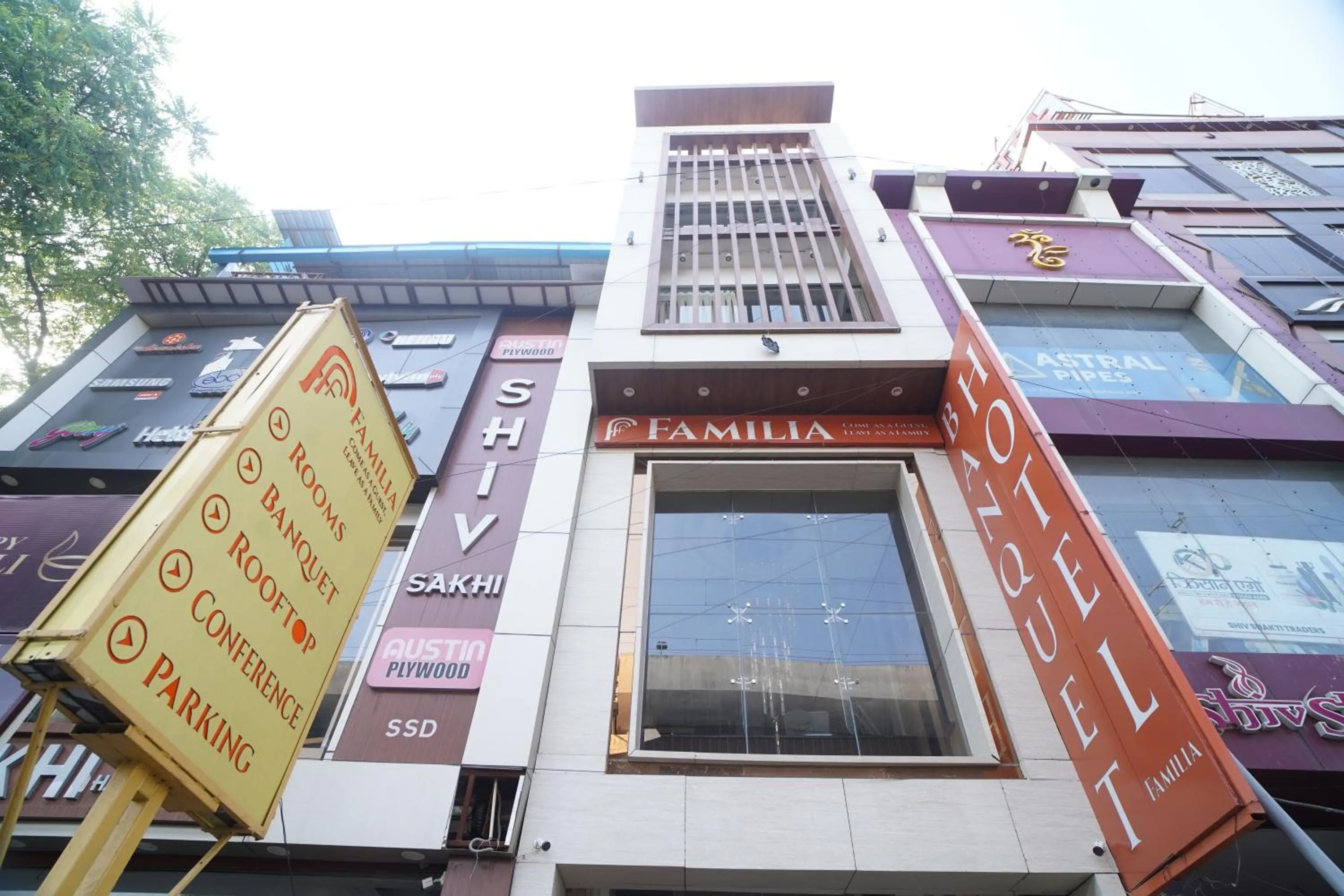 Property building in Familia Hotel and Banquets